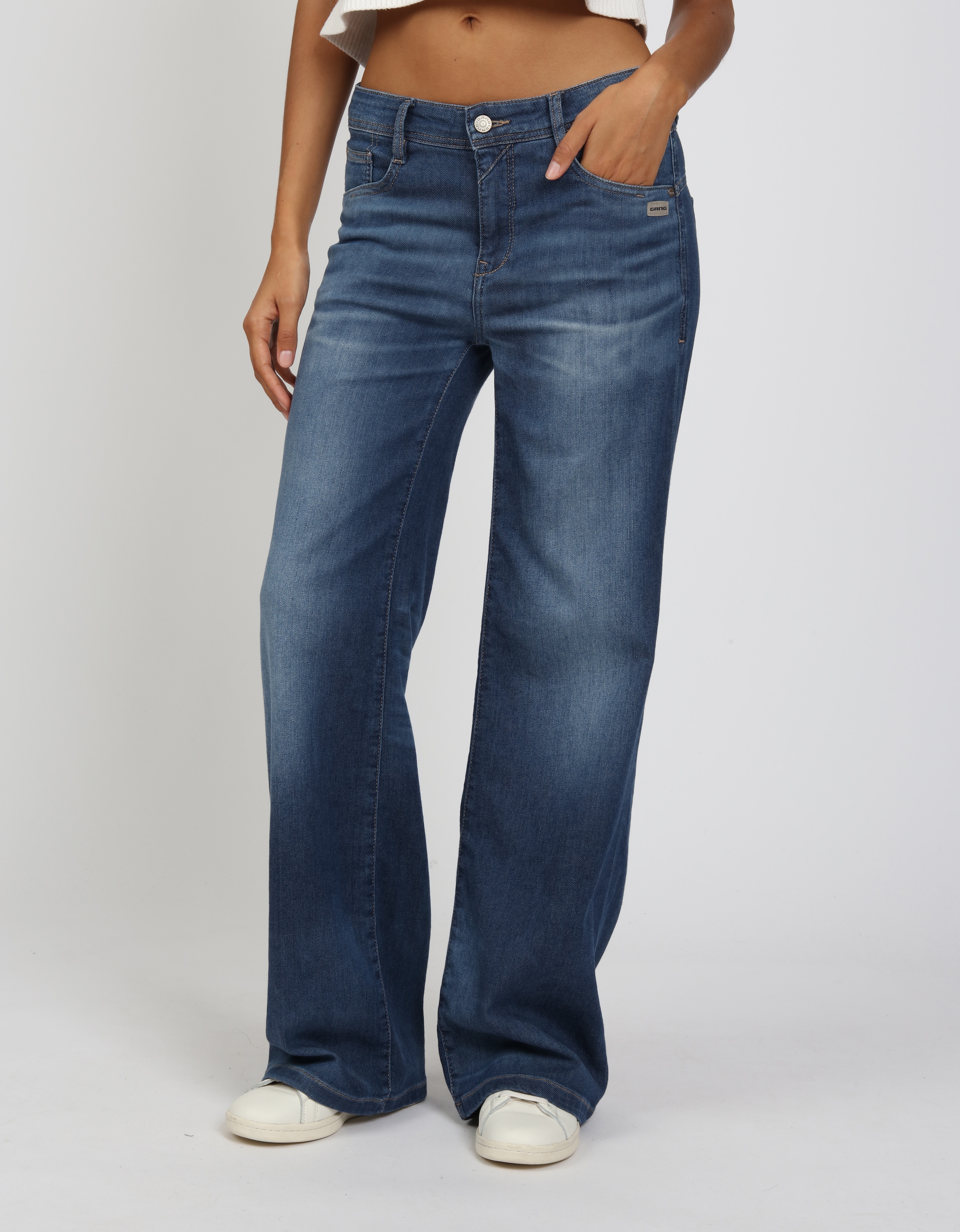 GANG Weite Jeans "94AMELIE WIDE" günstig online kaufen