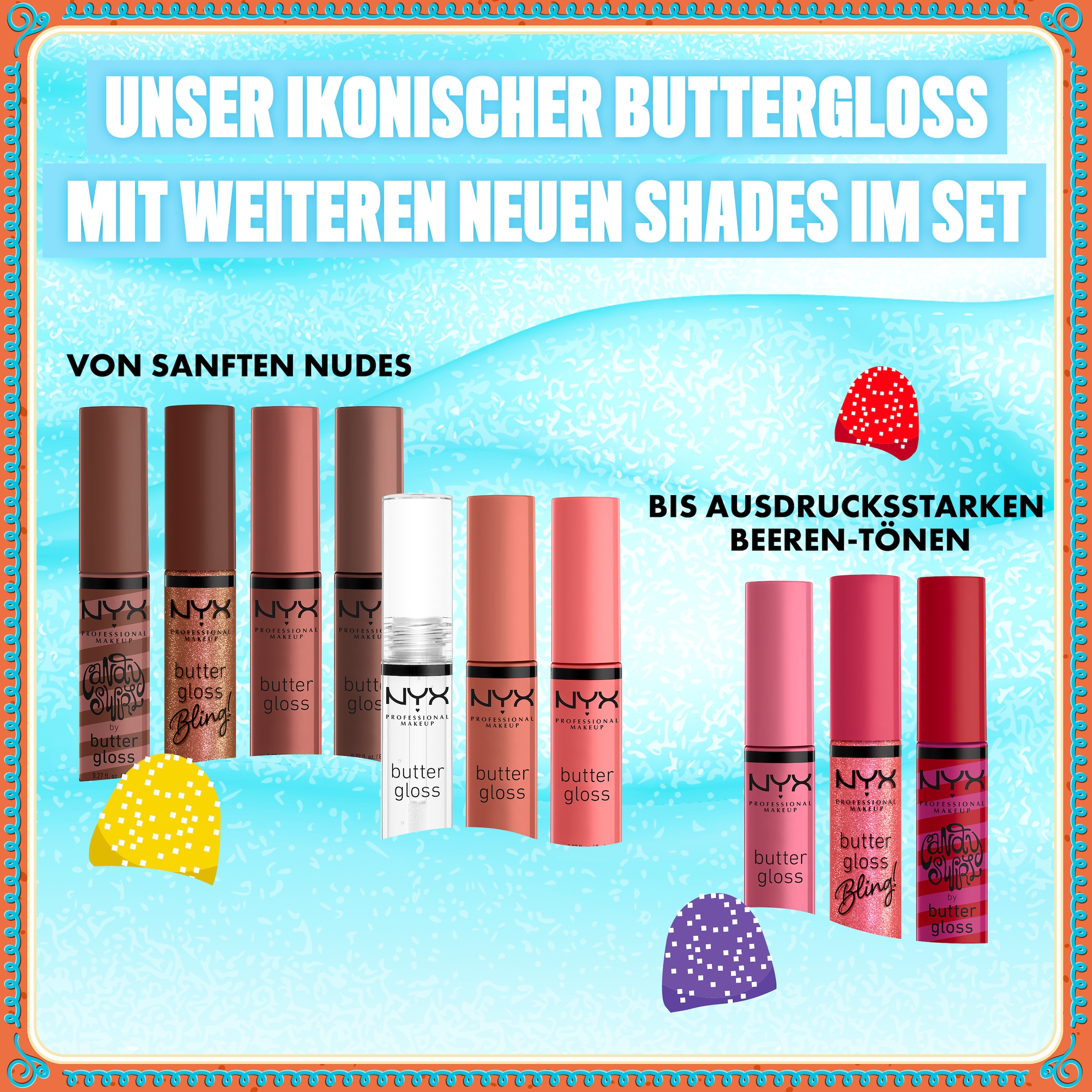 NYX PROFESSIONAL MAKEUP Lipgloss »HOLIDAY 2025 BUTTER GLOSS KIT«