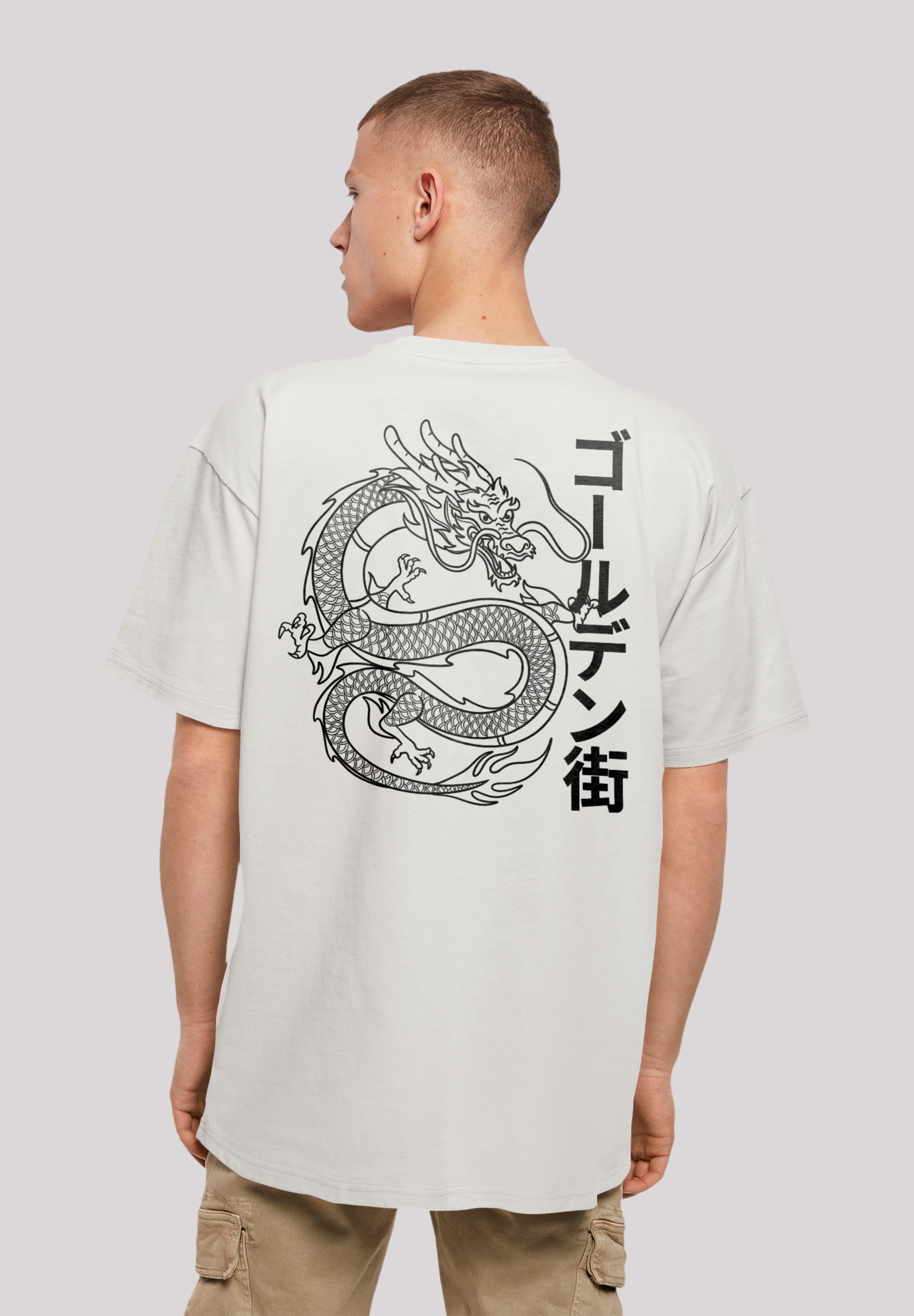 F4NT4STIC T-Shirt »Drache Golden Gai«, Print ▷ bestellen | BAUR