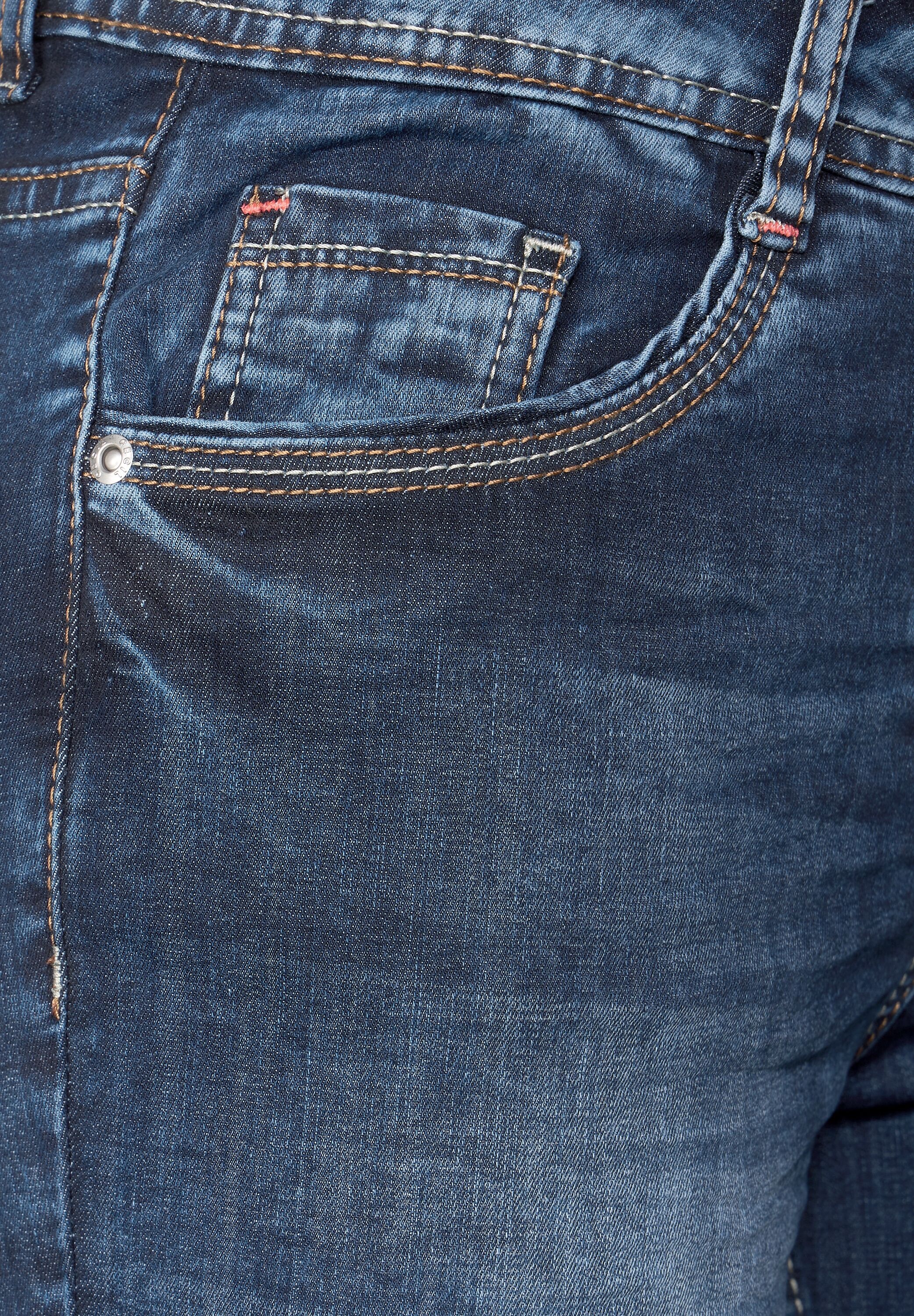 Cecil Gerade Jeans, 5-Pocket-Style