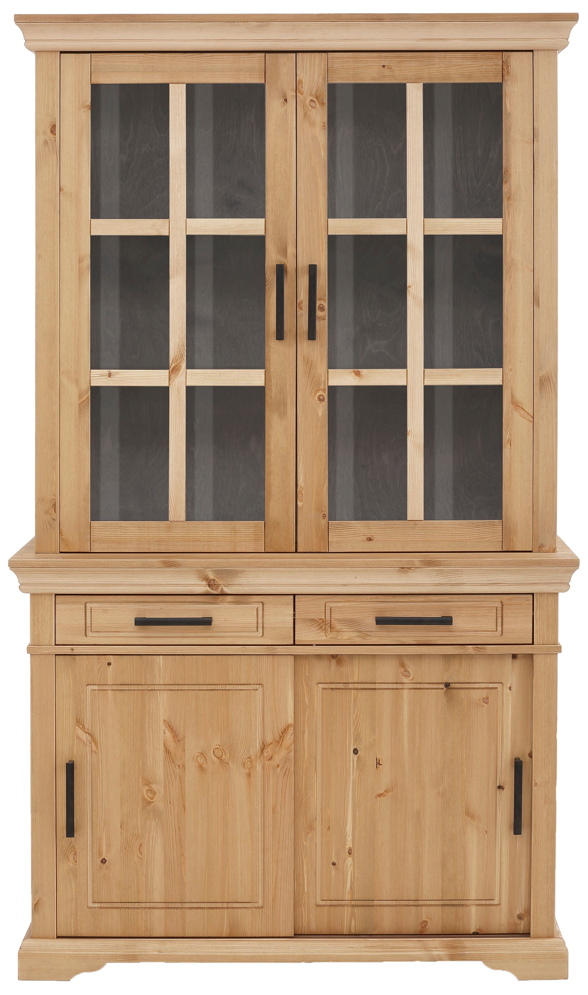 OTTO home Vitrine "Anabel" aus massiver Kiefer, FSC, Breite 110 cm günstig online kaufen
