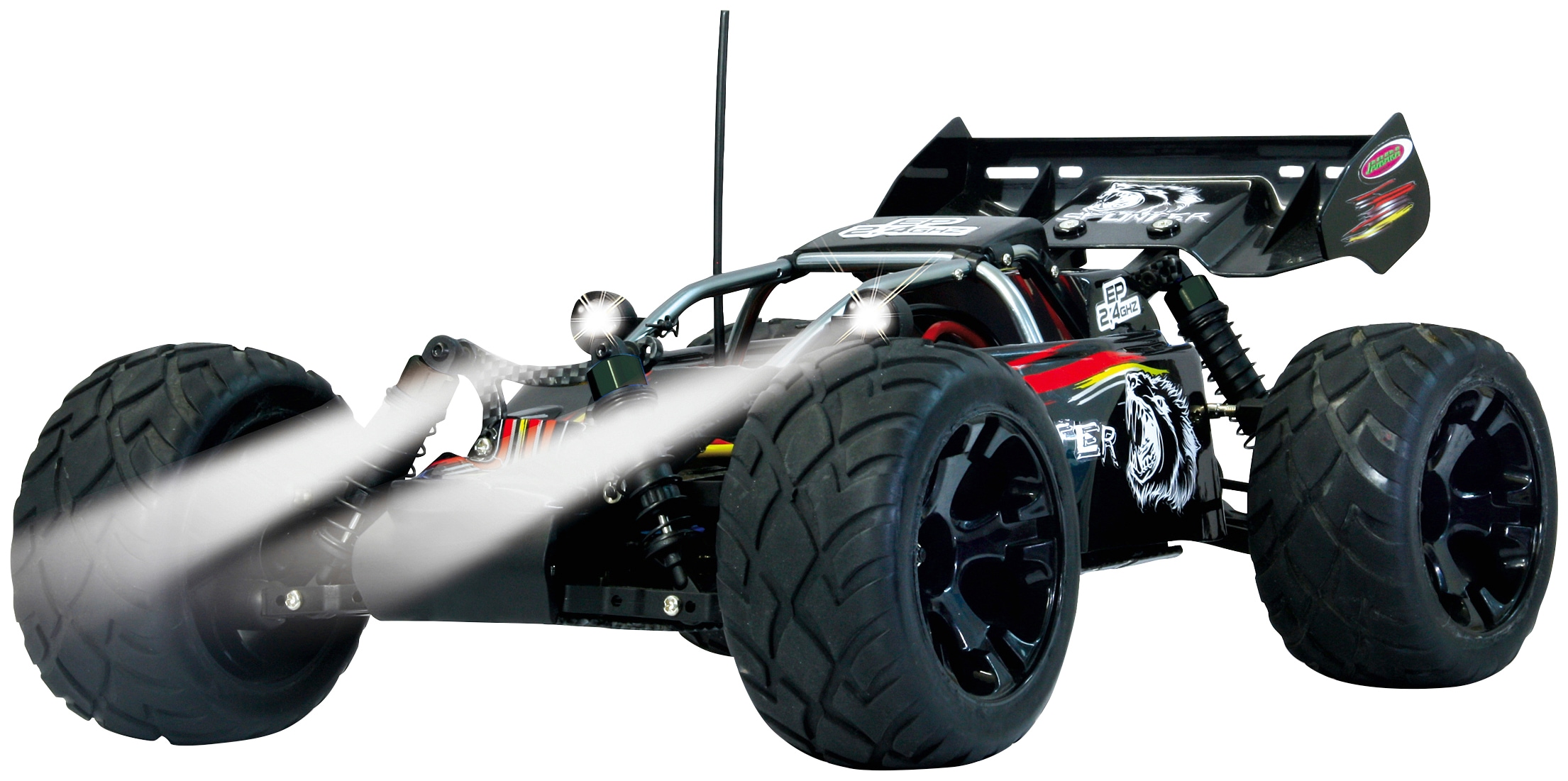 Jamara RC-Monstertruck »Splinter Desertbuggy 4WD«, 1:10, 2,4 GHz, mit LED