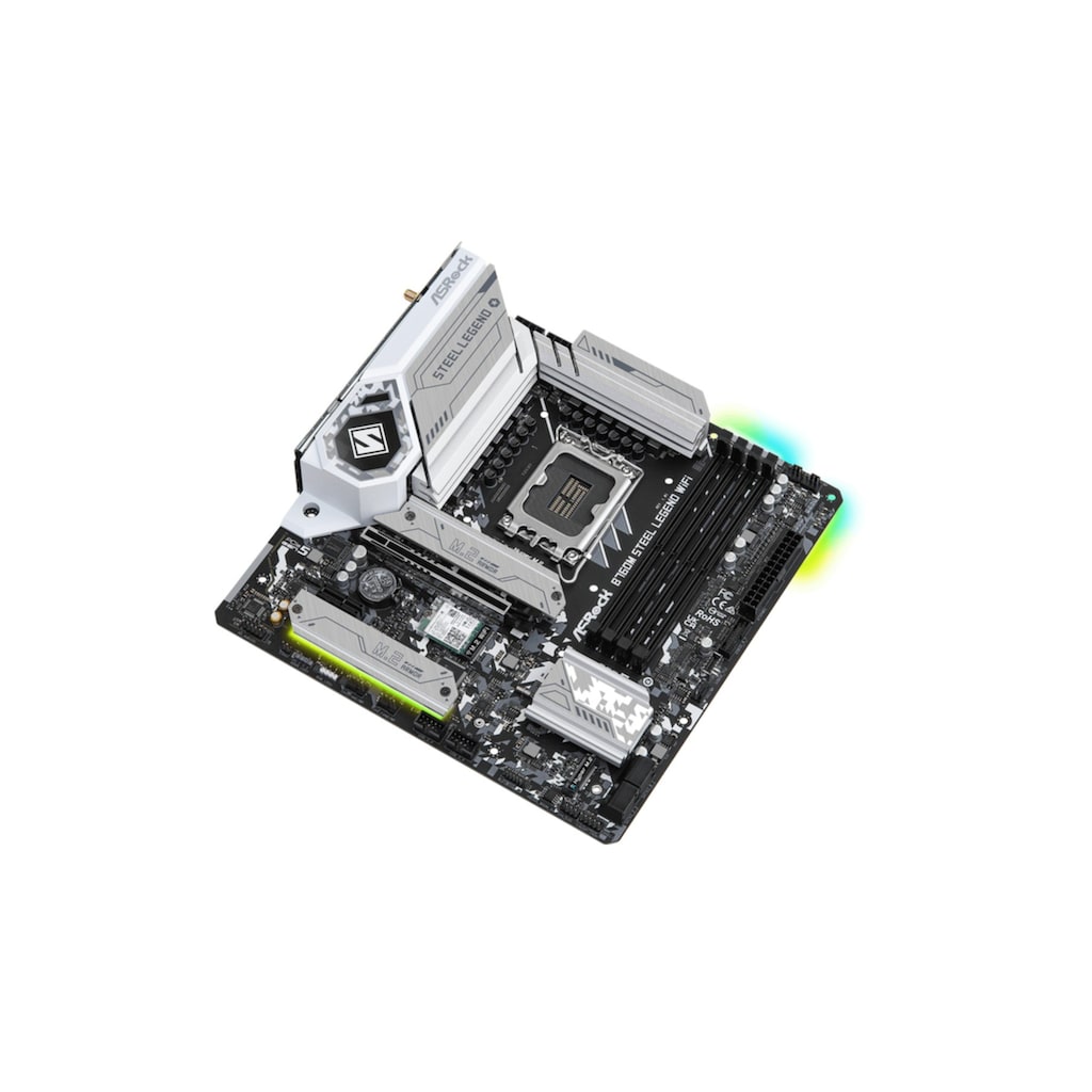 Asrock Mainboard »B760M Steel Legend WiFi«