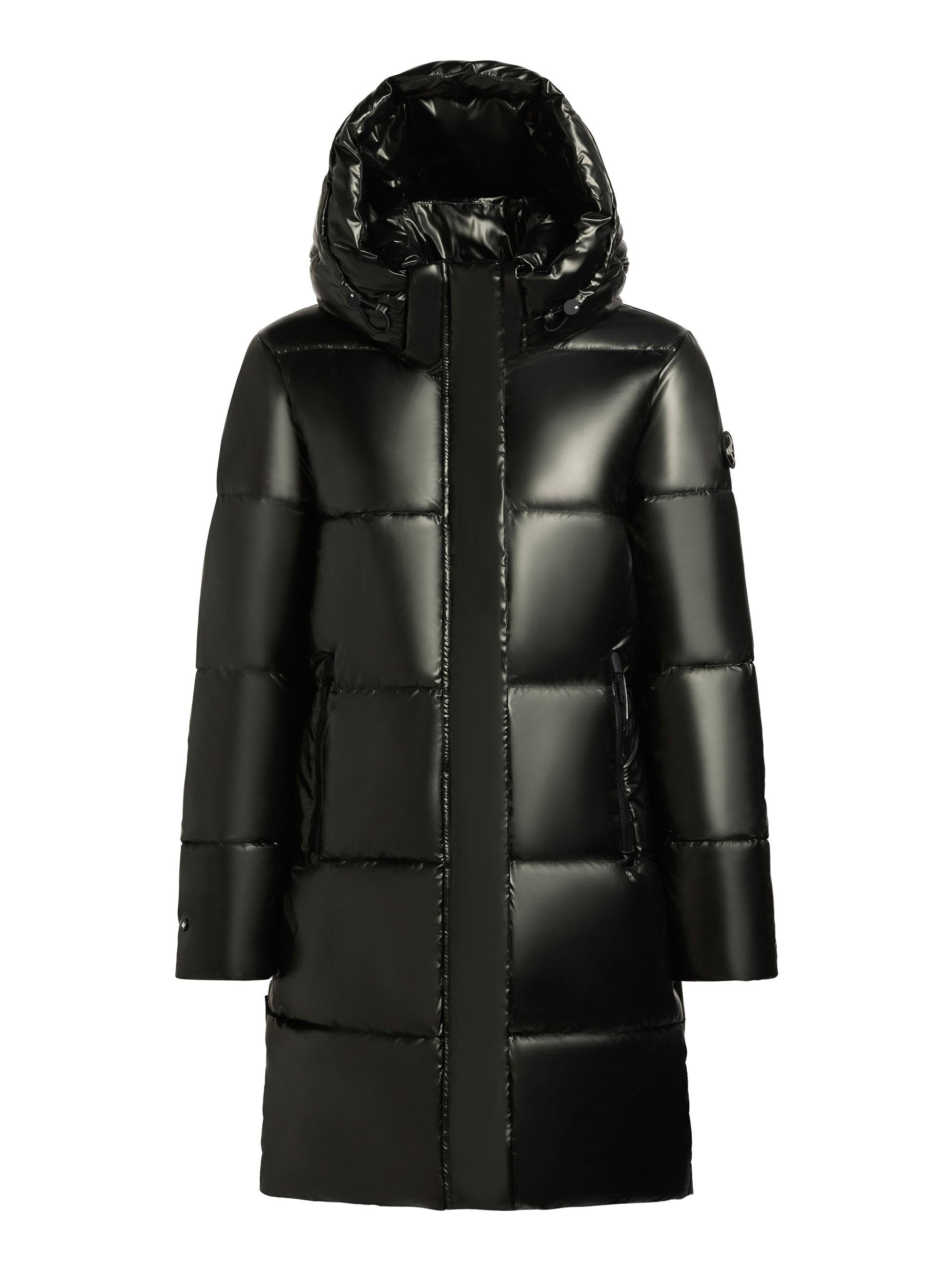 khujo Steppmantel »Haya Shiny-YM«, Wasserdichter gesteppter Damen Winter Kurzmantel