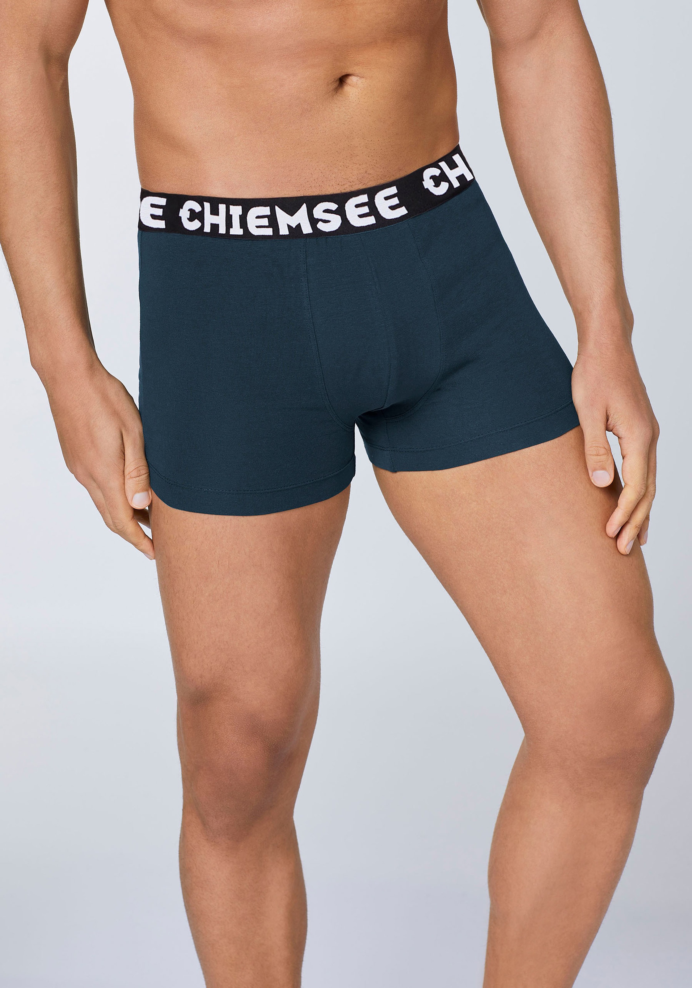 Chiemsee Boxershorts Packung, 5 Stk. aus Baumwollmischung, elastischer Logo günstig online kaufen