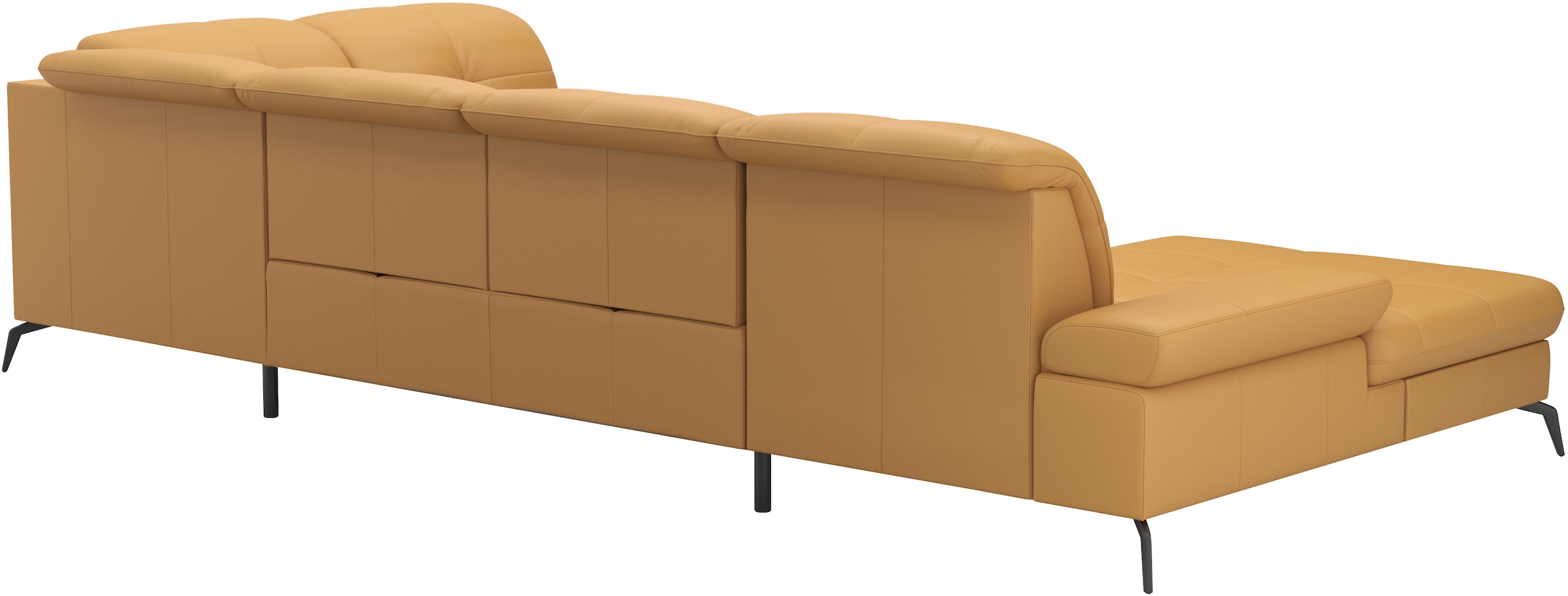 sit&more Wohnlandschaft »Amica, U-Form, inkl. Sitztiefenverstellung und Armteilverstellung«, wahlweise mit Kopfteilverstellung, Bettfunktion und Bettkasten