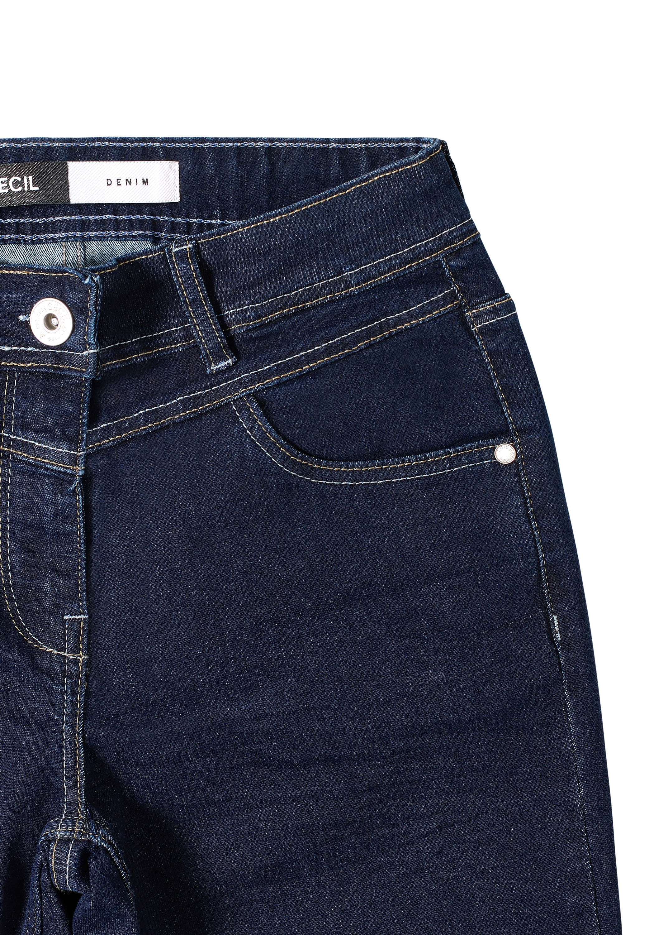 Cecil Comfort-fit-Jeans, Middle Waist