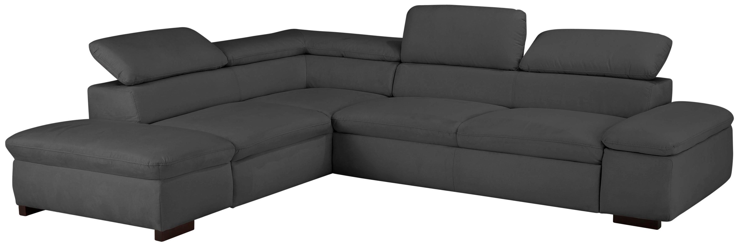 Home affaire Ecksofa »Alberto L-Form« mit Kopfteilverstellung, wahlweise mit Bettfunktion