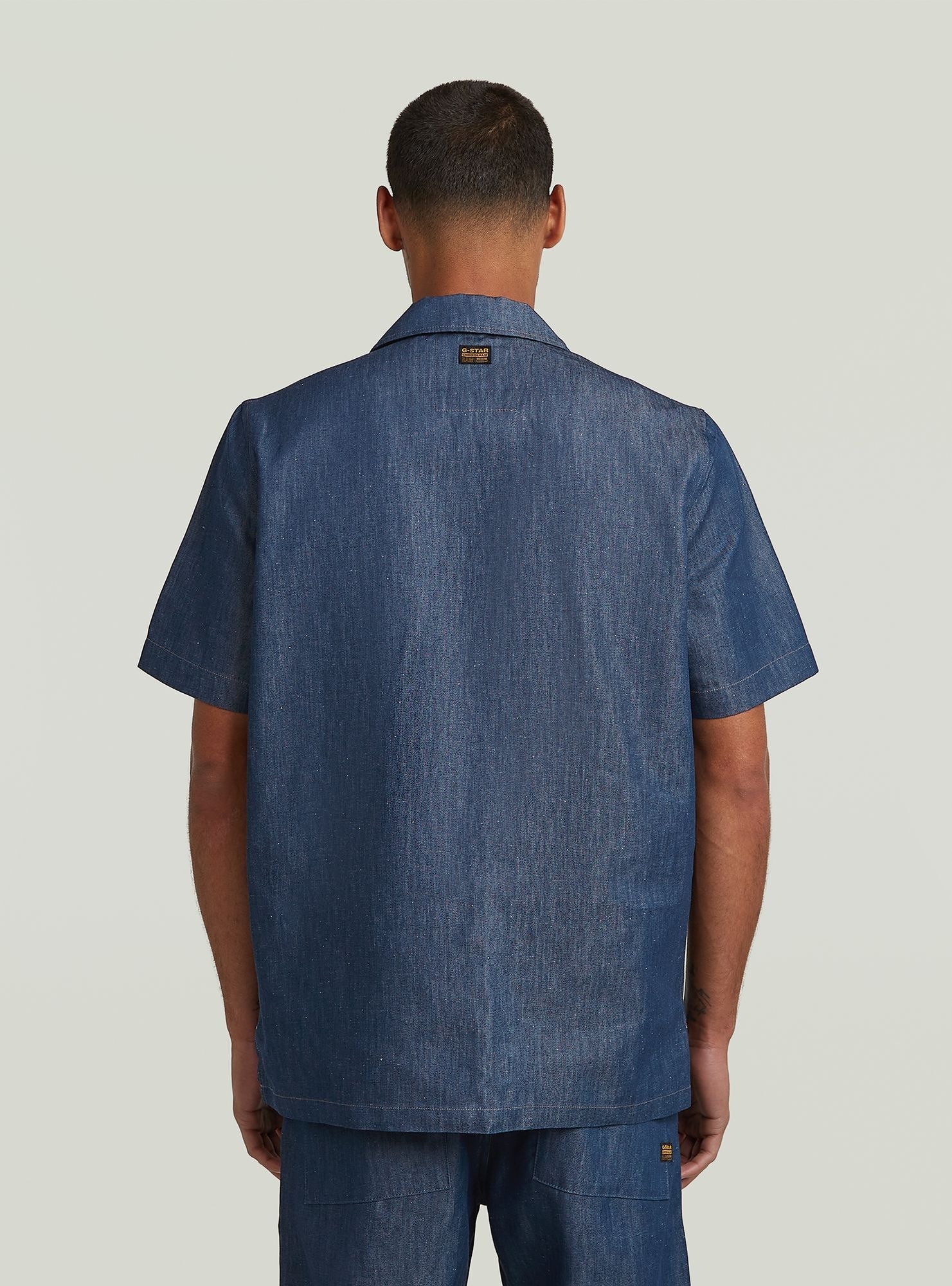 G-STAR Langarmshirt »Workwear Resort Regular Shirt«