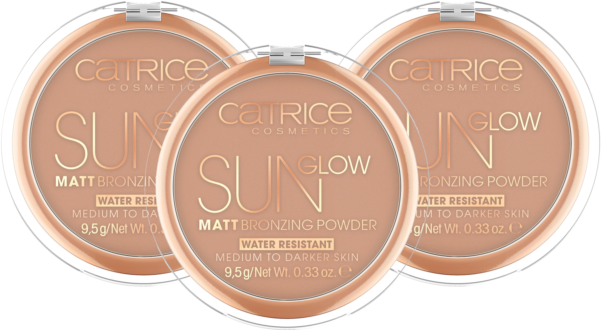 3 online BAUR Glow (Set, Powder«, Catrice Bronzing tlg.) | Matt »Sun Bronzer-Puder kaufen