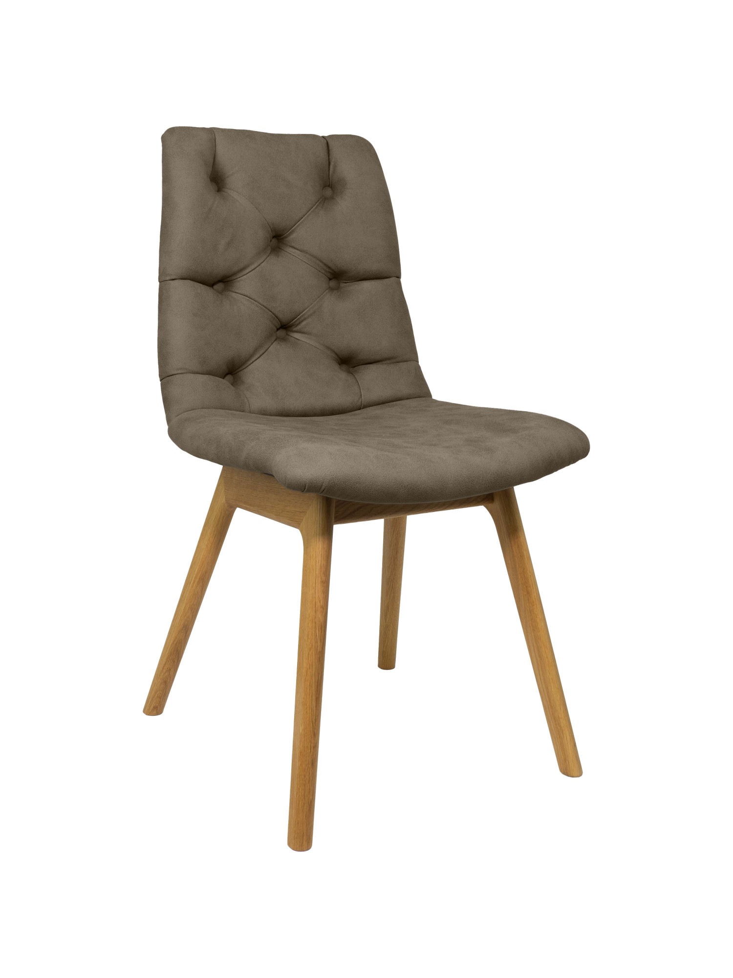 andas 4-Fußstuhl "Ramon", (Set), 2 St., Microfaser, mit Massivholzbeinen, v günstig online kaufen