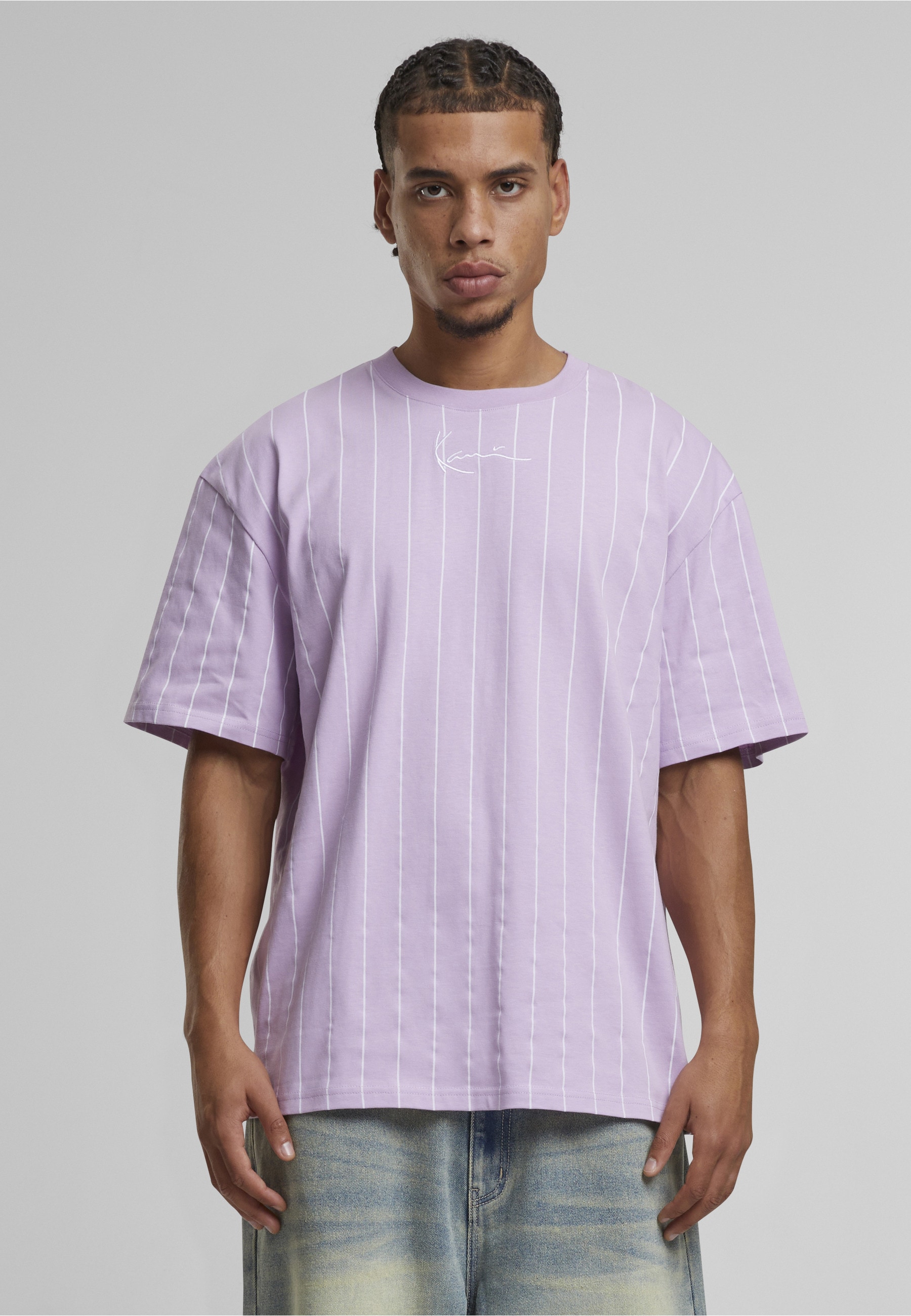 Karl Kani T-Shirt »Karl Kani Small Signature Essential Pinstripe Tee« 1 Stk.