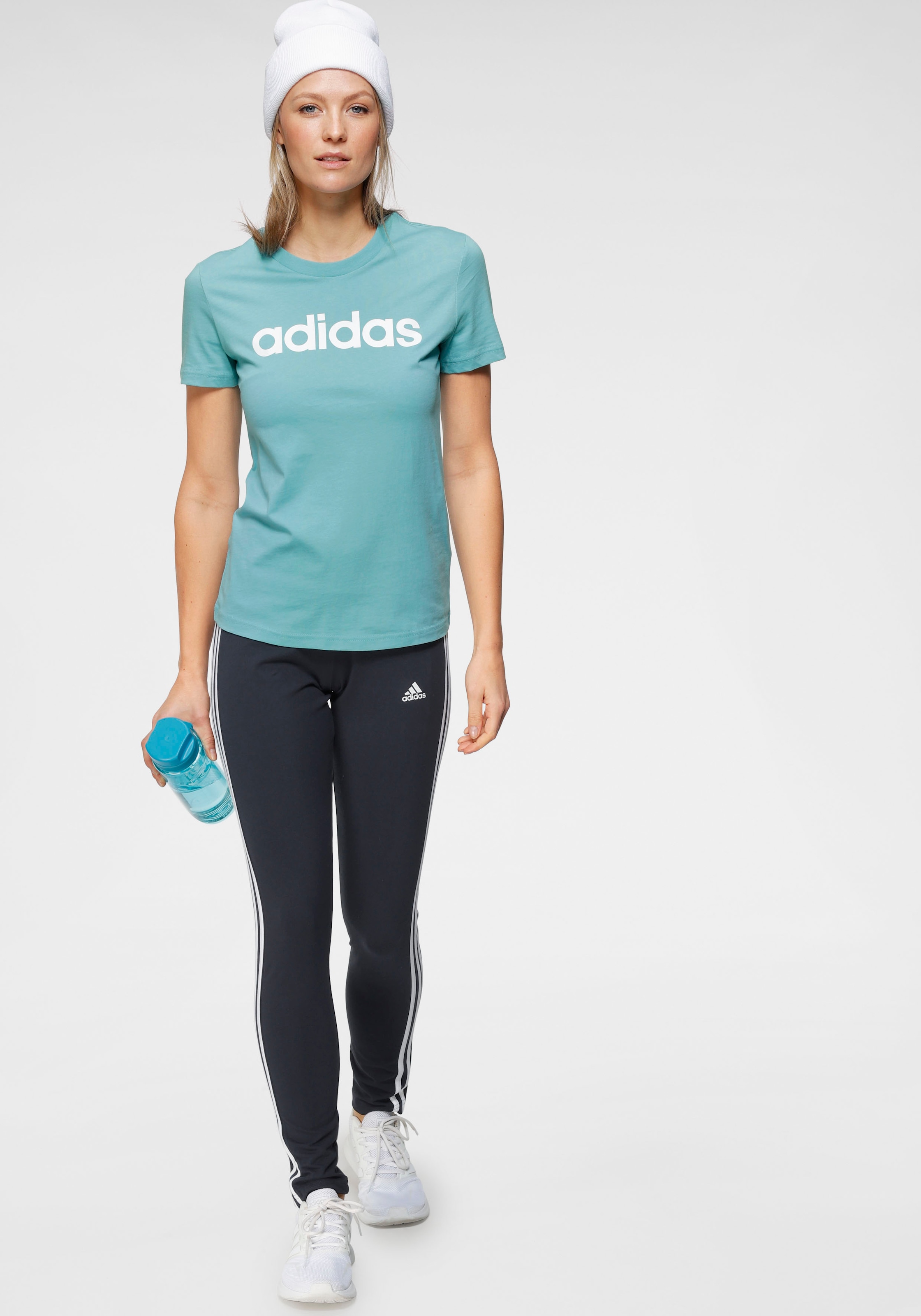 adidas Sportswear Leggings »W 3S LEG«, (1 tlg.)