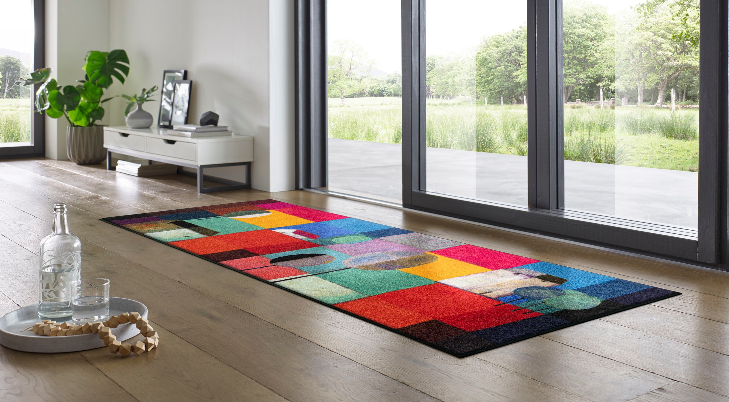 wash+dry by Kleen-Tex Teppich "Bel Villaggio" rechteckig 7 mm Höhe günstig online kaufen