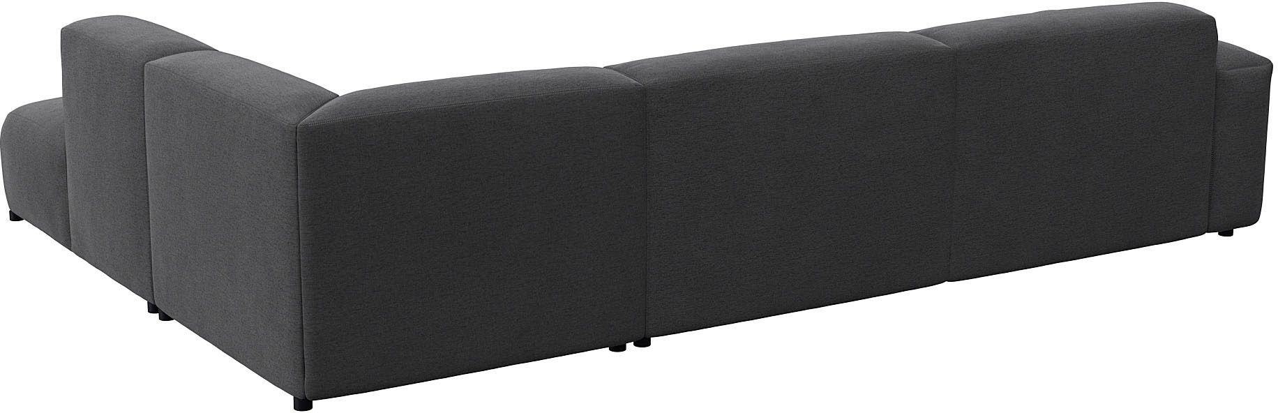 FLEXLUX Ecksofa »Lucera, super bequem durch hochwertigen Sitzaufbau mit Kaltschaum«, modern & anschmiegsam, L-Form, Designsofa
