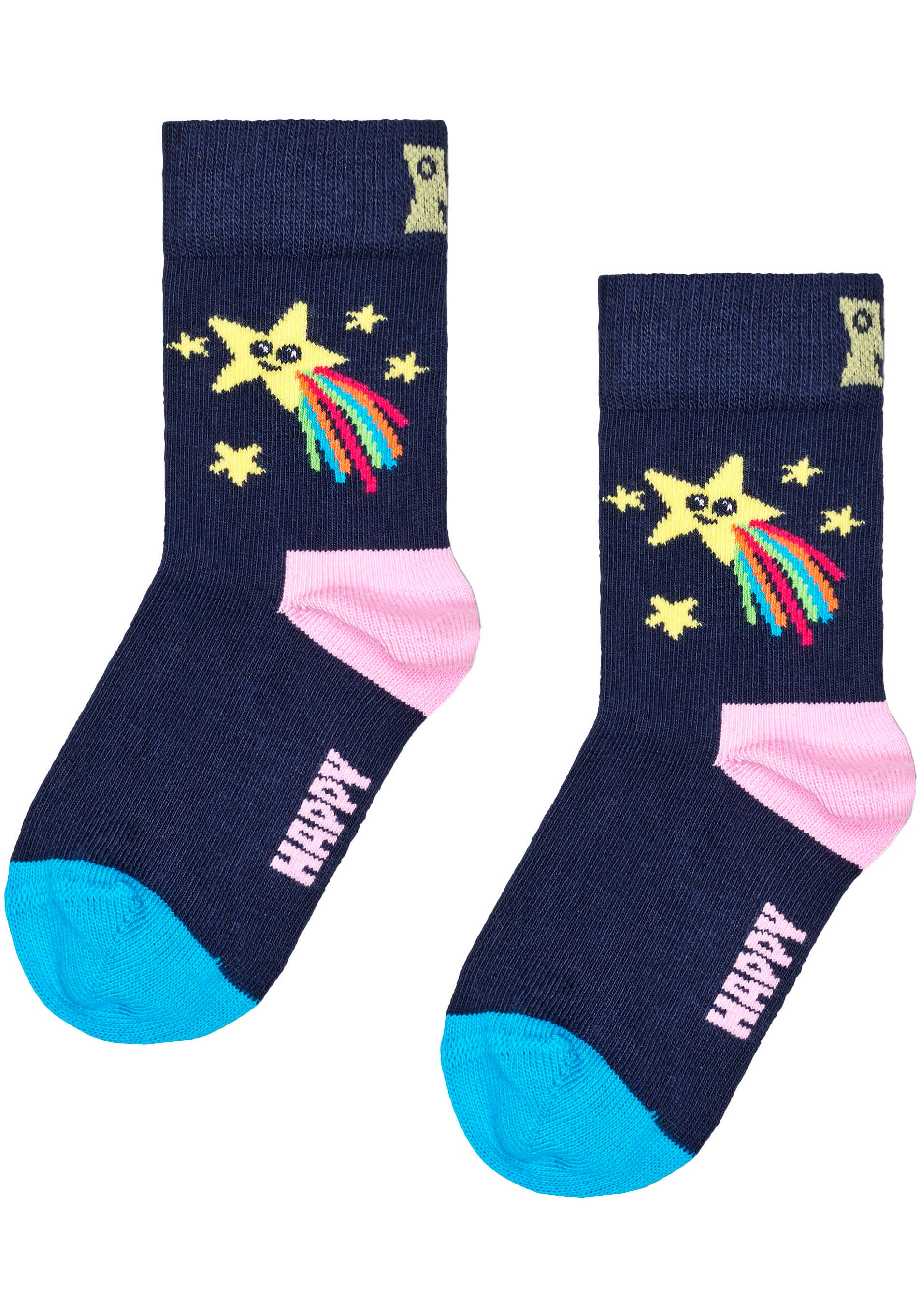 Happy Socks Socken "Shooting Star" 2er Pack günstig online kaufen