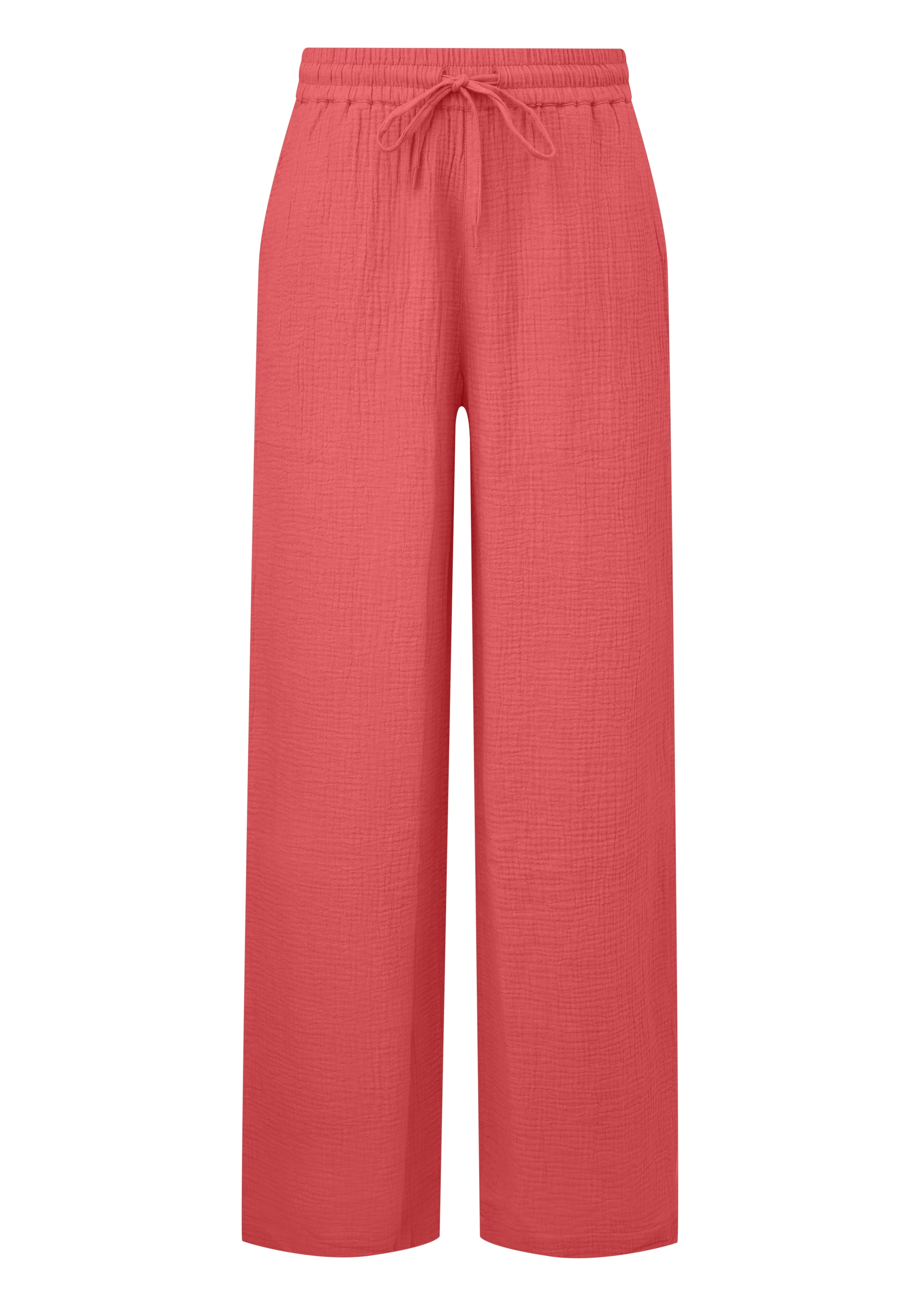 QS Stoffhose  Weite Sommerhose mit Kordelzug