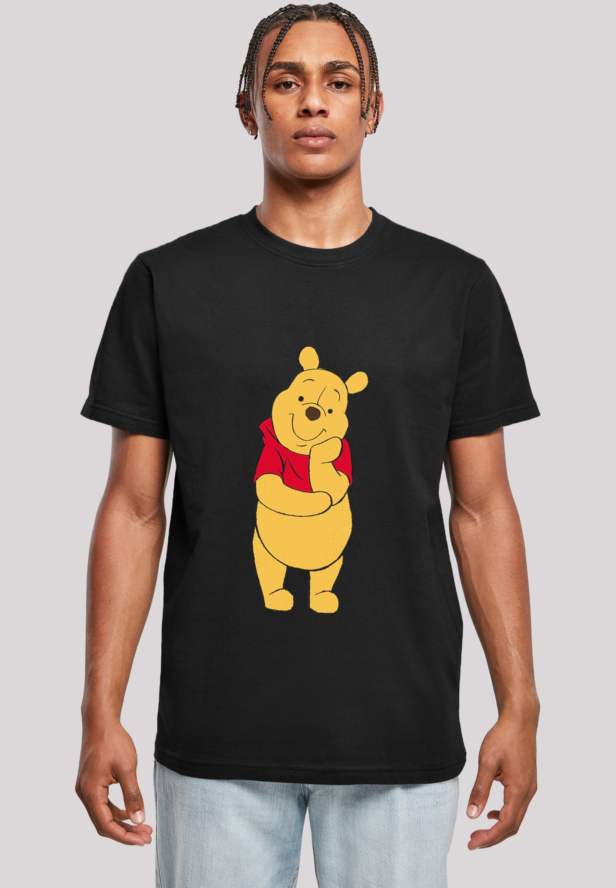 F4NT4STIC T-Shirt »Disney Winnie The Pooh Classic«, Herren,Premium Merch,Regular-Fit,Basic,Bedruckt