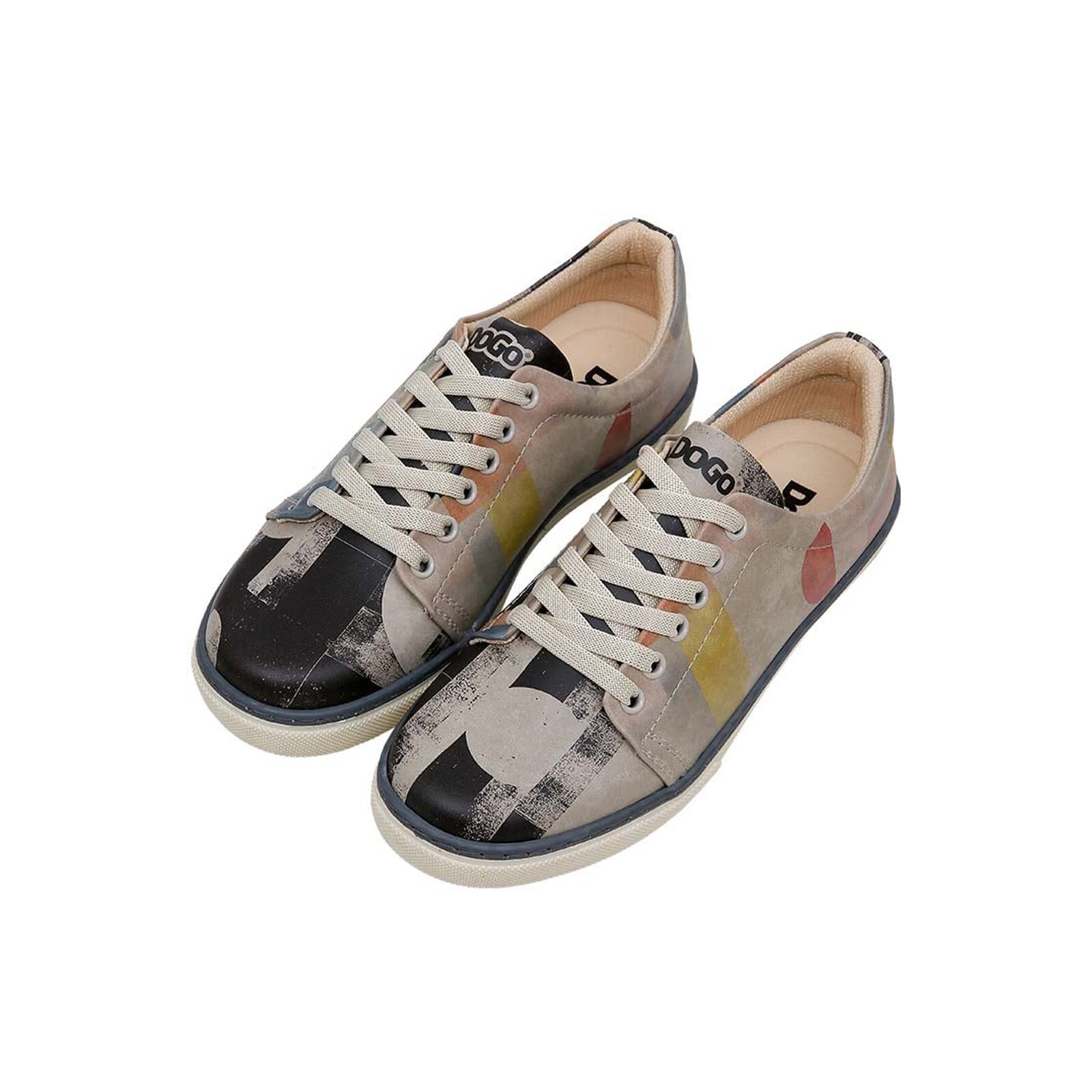 DOGO Sneaker "Sneaker Geometric Shapes Damen Sneaker / Female", Vegan günstig online kaufen