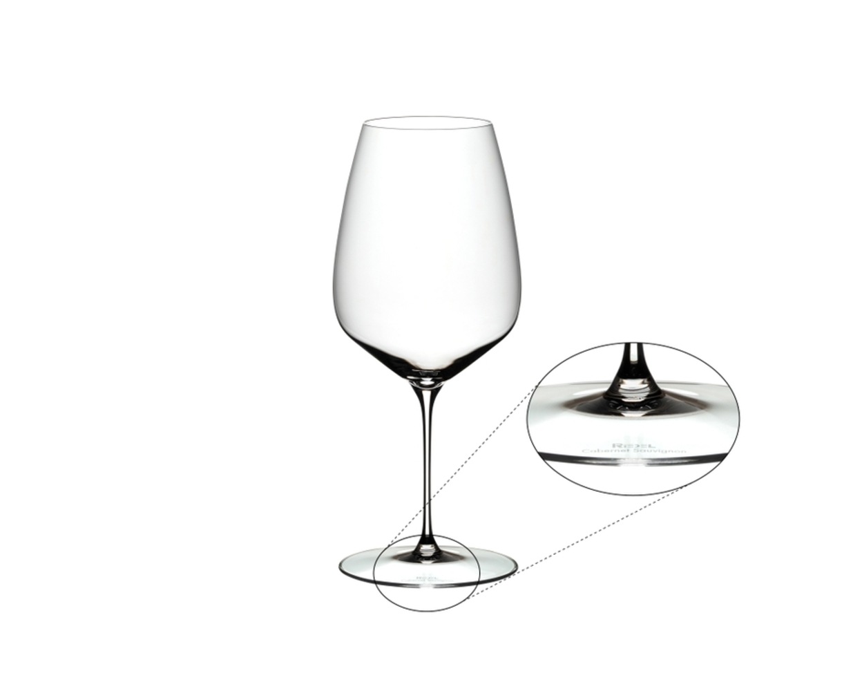 Thumbnail - RIEDEL THE WINE GLASS COMPANY Rotweinglas "Cabernet / Merlot Weingläser Veloce 829 ml 6er Set transparent"
