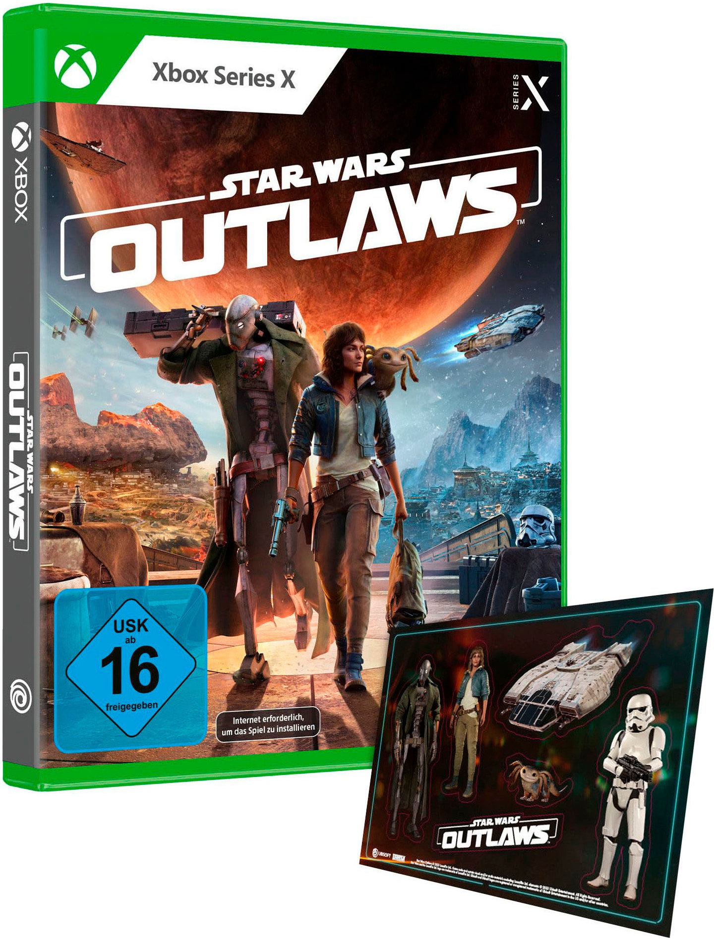 Xbox Konsolen-Set »Series X + Star Wars Outlaws«