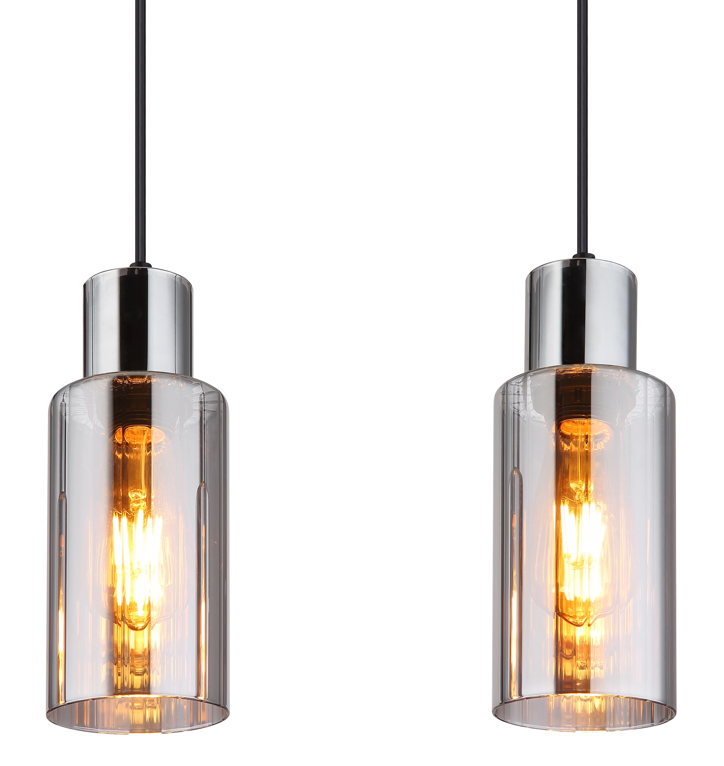 GLOBO LIGHTING Hängeleuchte »LIDARIA«, Leuchtmittel E27 | ohne Leuchtmittel, Hängelampe/Pendelleuchte/Esszimmer/Wohnzimmer/Esstisch