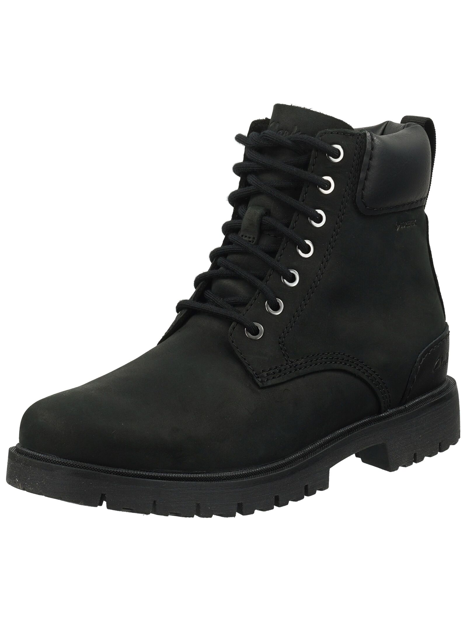 Clarks Schnürstiefelette "Clarks Stiefelette Leder"