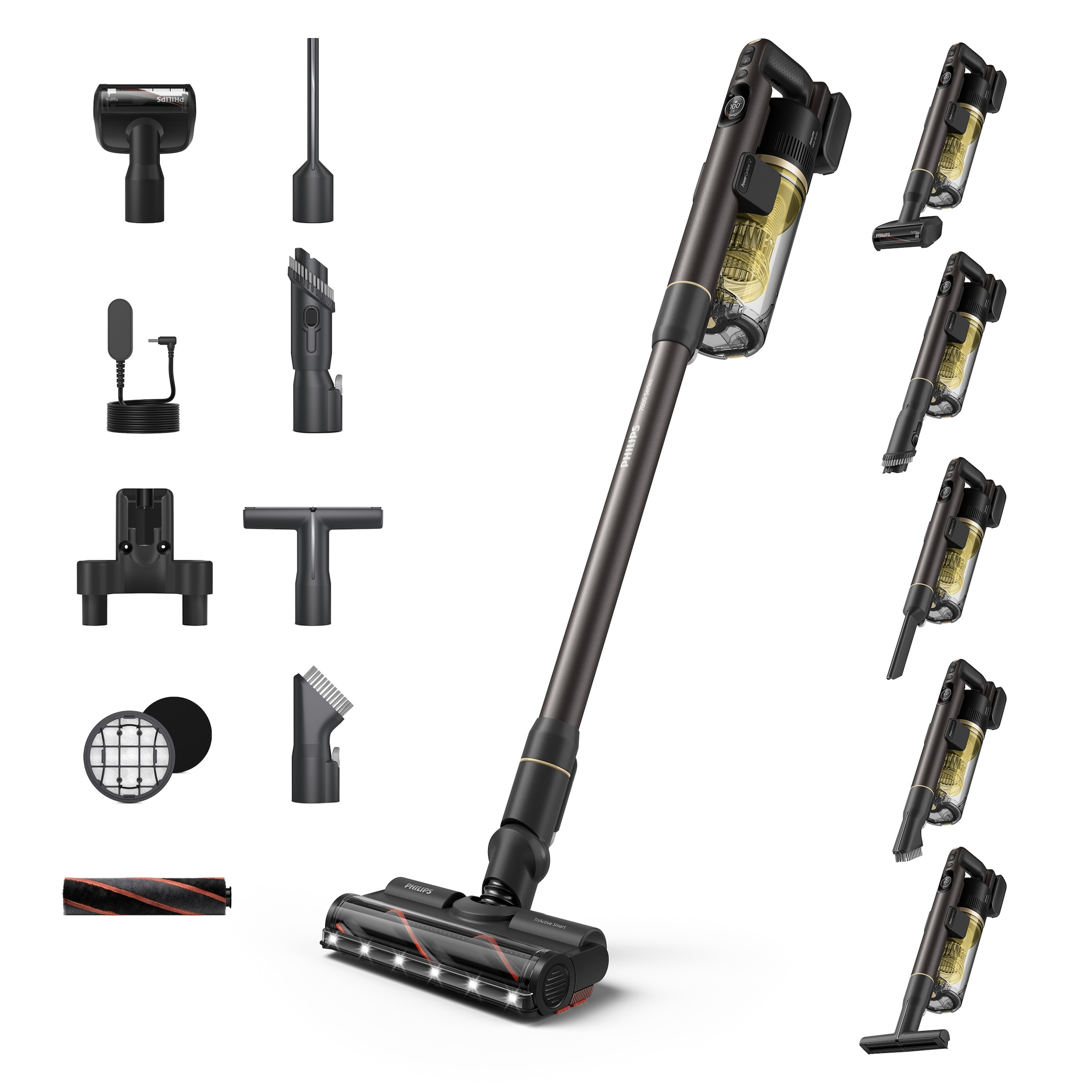 Philips Akku-Hand-und Stielstaubsauger "XC7067/01 SpeedPro Max 7000 Series günstig online kaufen