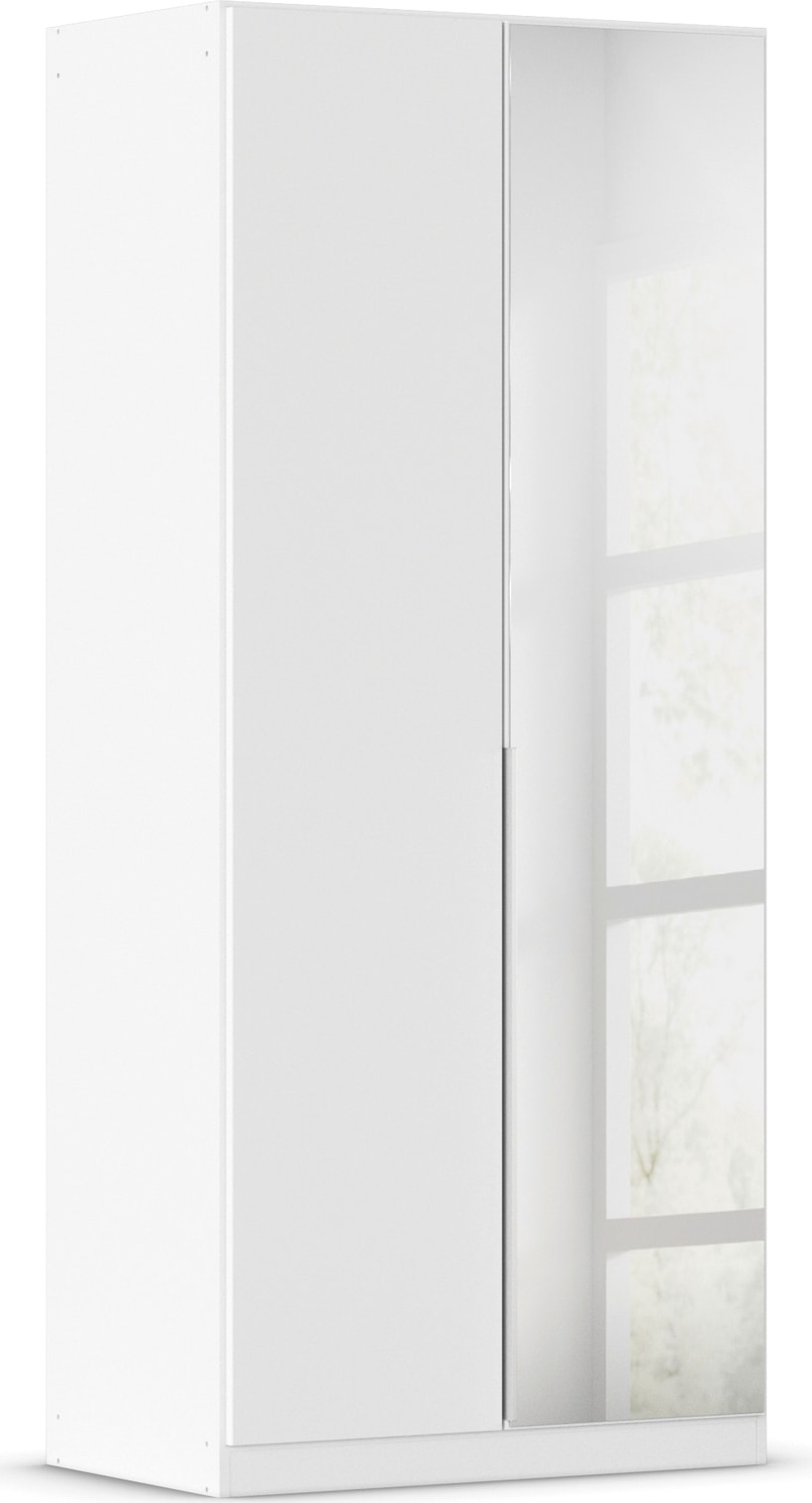 OTTO home Drehtürenschrank "Kleiderschrank Schrank Garderobe AGORDO mit Dekor- oder Hochglanzfront" in zwei Griff-Farben, Breiten 91-405 cm, durchdachte Innenausstattung, in 8 Breiten und 2 Höhen MADE IN GERMANY