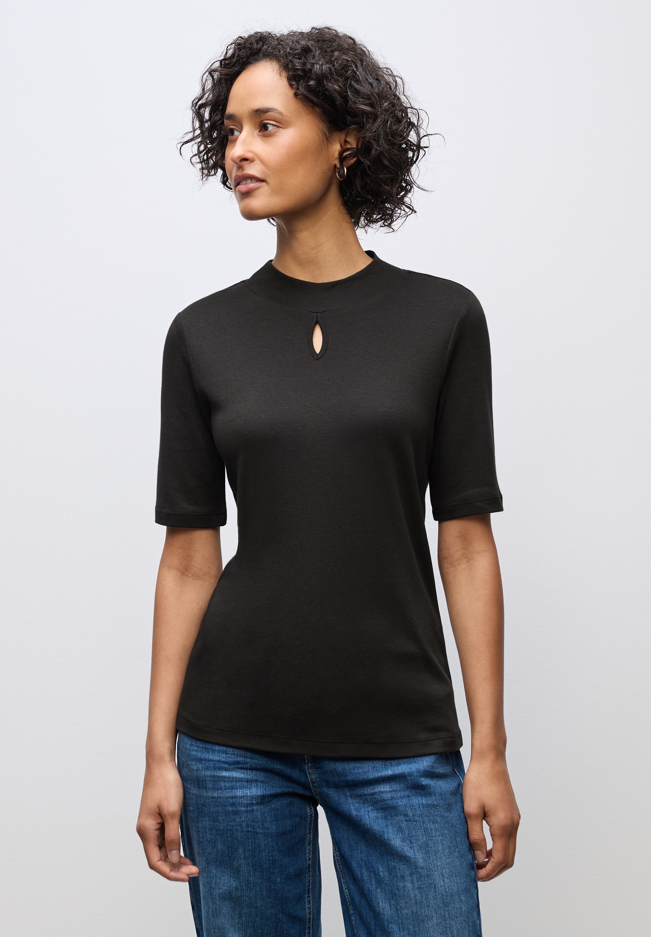 STREET ONE T-Shirt, im soften Baumwoll-Mix günstig online kaufen