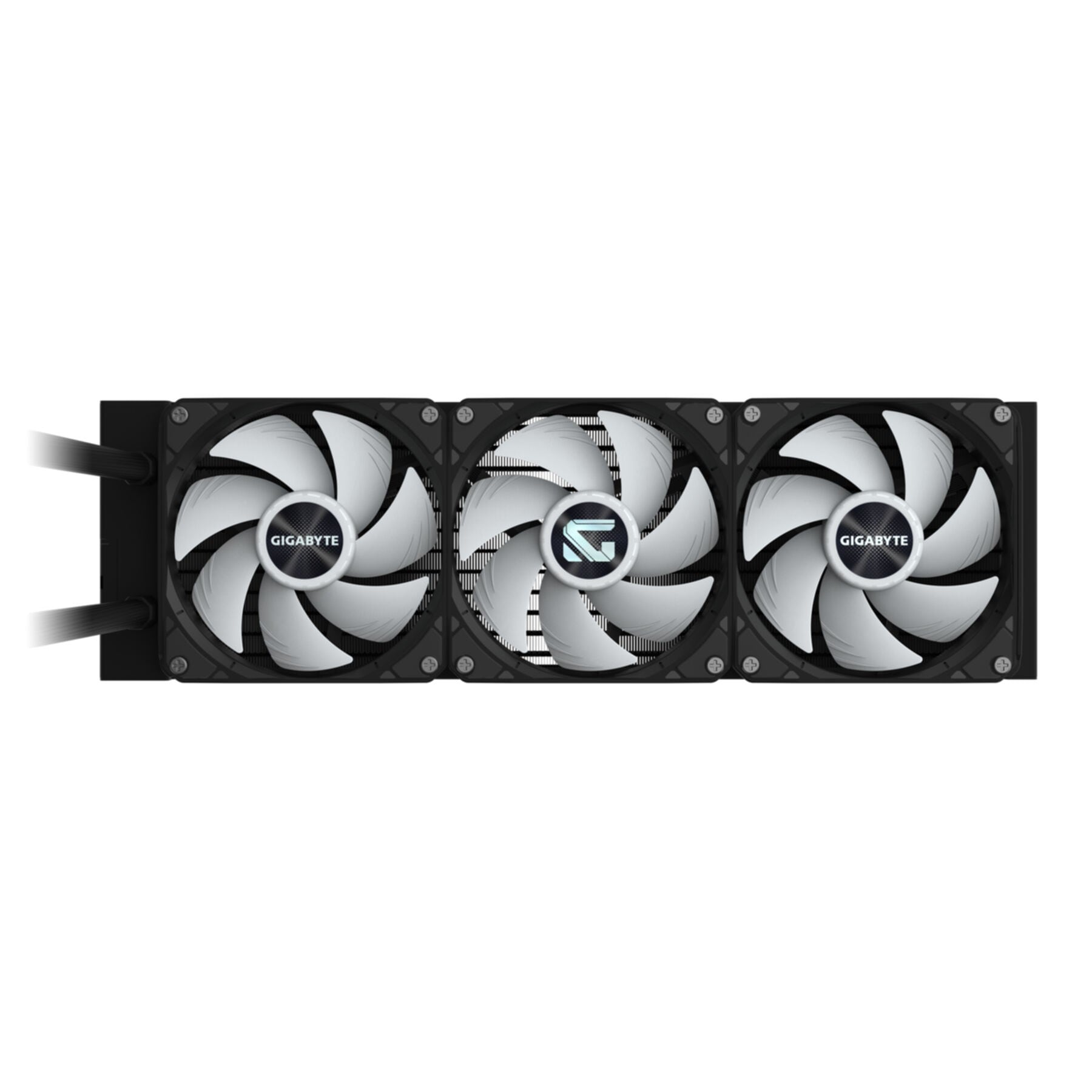 Gigabyte Gehäuselüfter »GAMING 360 Flüssigkeitskühler für CPU - 3x120 mm ARGB-Lüfter, Schiebe-«