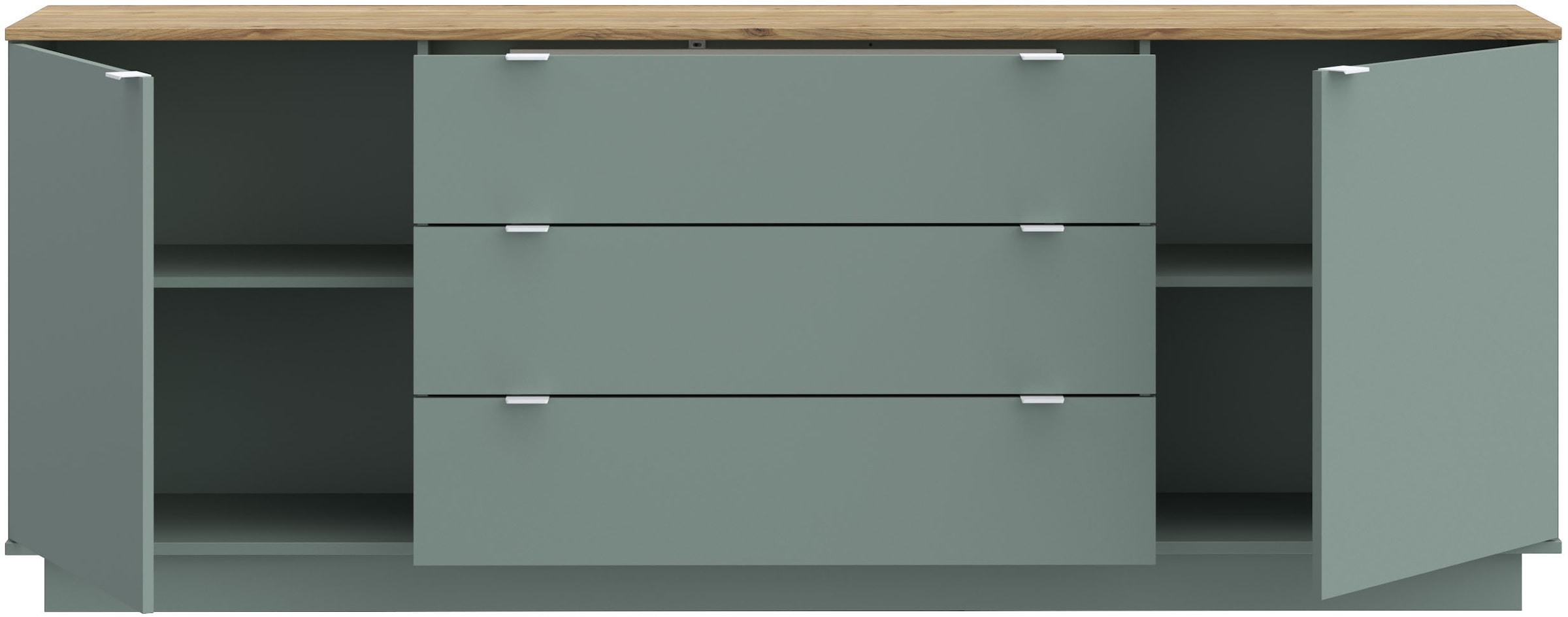 FORTE Sideboard, B/H/T 224,5/85,7/41,3 cm