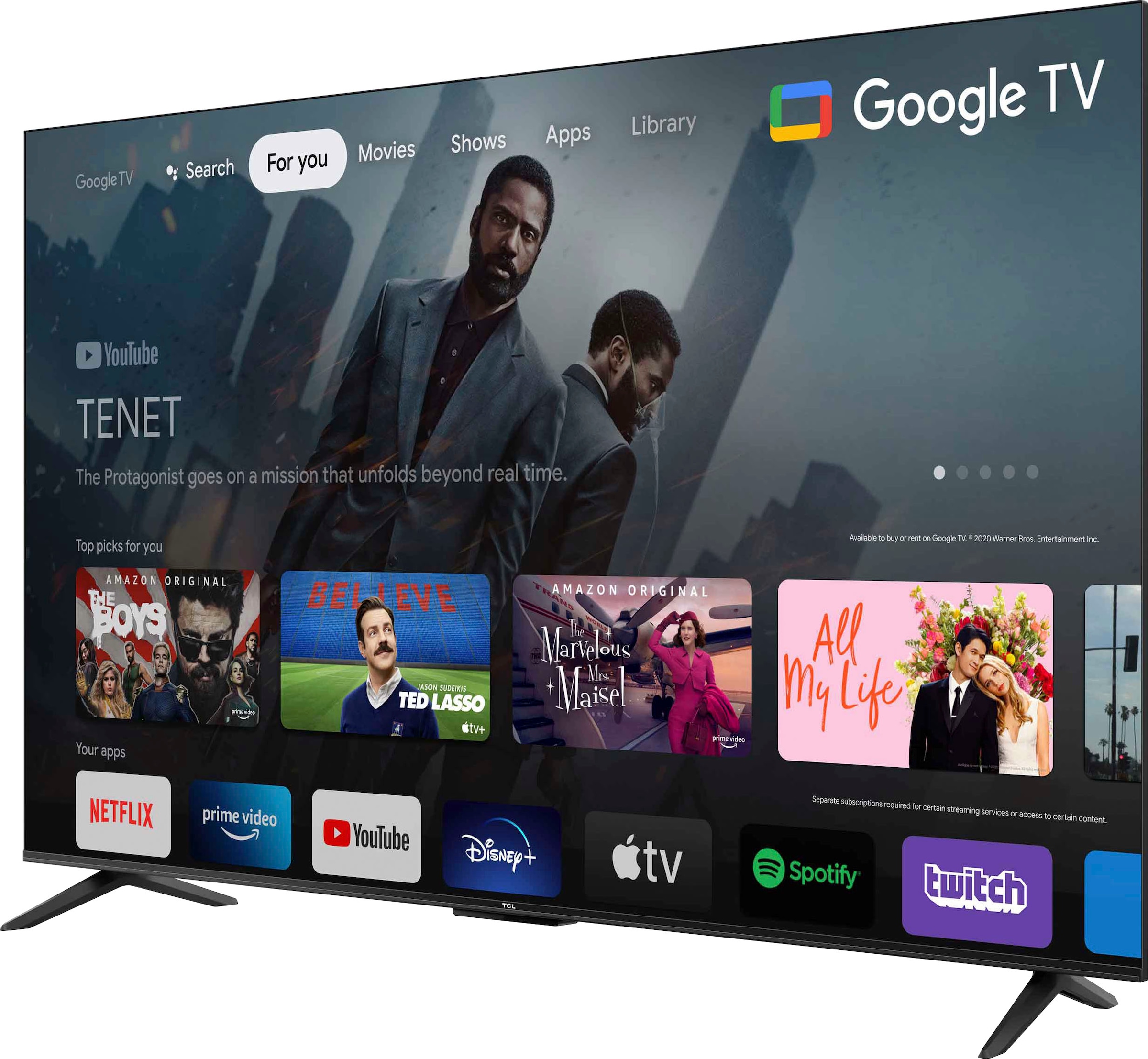 [Überraschender Preis!] TCL LED-Fernseher Clarity, Android Zoll, BAUR cm/55 Ultra Metallgehäuse 139 TV-Smart-TV, HD, Motion 4K TV-Google | 60Hz »55P631X1«, HDR10