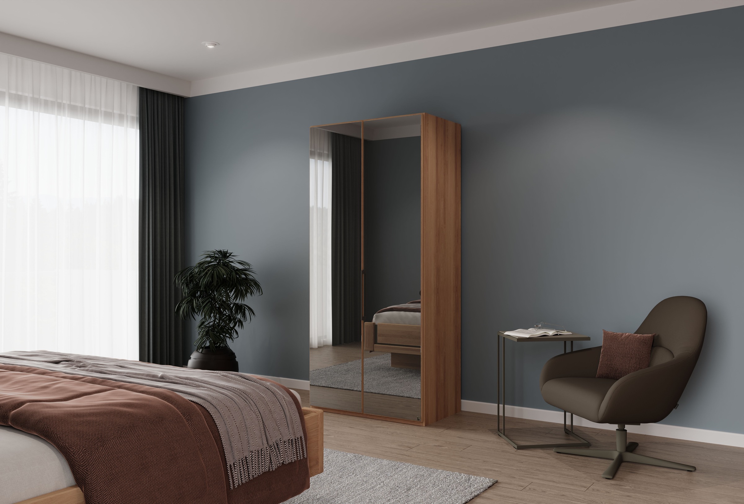 Musterring Kleiderschrank "Sorrent, Kleiderschrank, Schrank, teilmassiv Eic günstig online kaufen