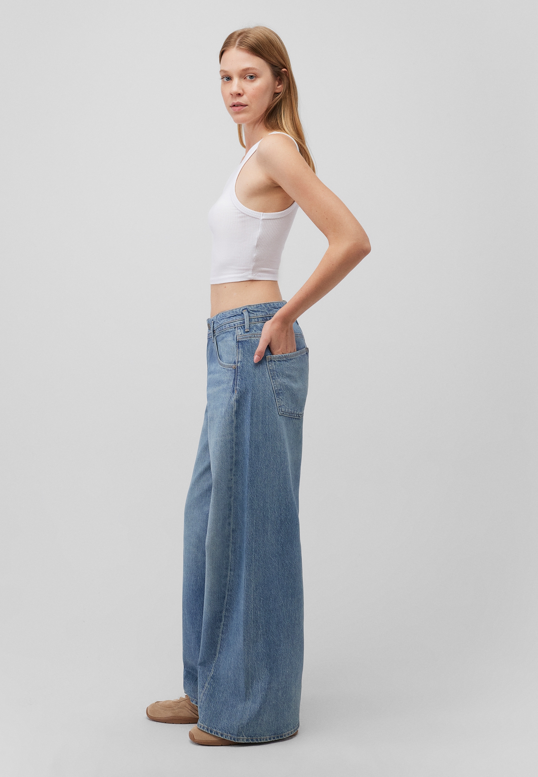 Mavi Weite Jeans »ERICA«, Loose Wide Leg Jeans