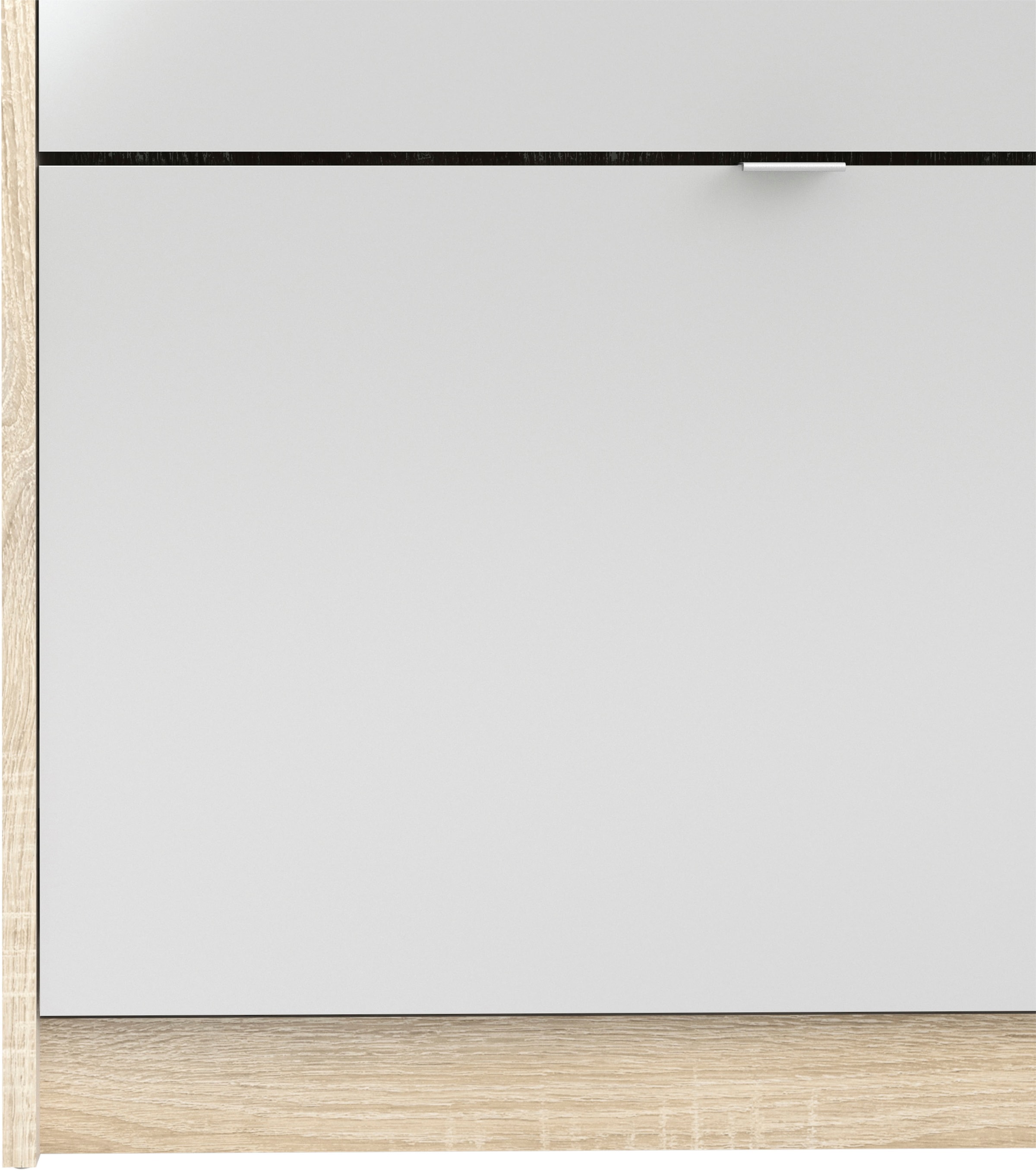 INOSIGN Schuhschrank »Shoes Schuhaufbewahrung, Schuhkommode, Schuhregal,«, mit 3 Klappen, 2 Böden und 1 Tür, Breite 98,8 cm Höhe 162 cm