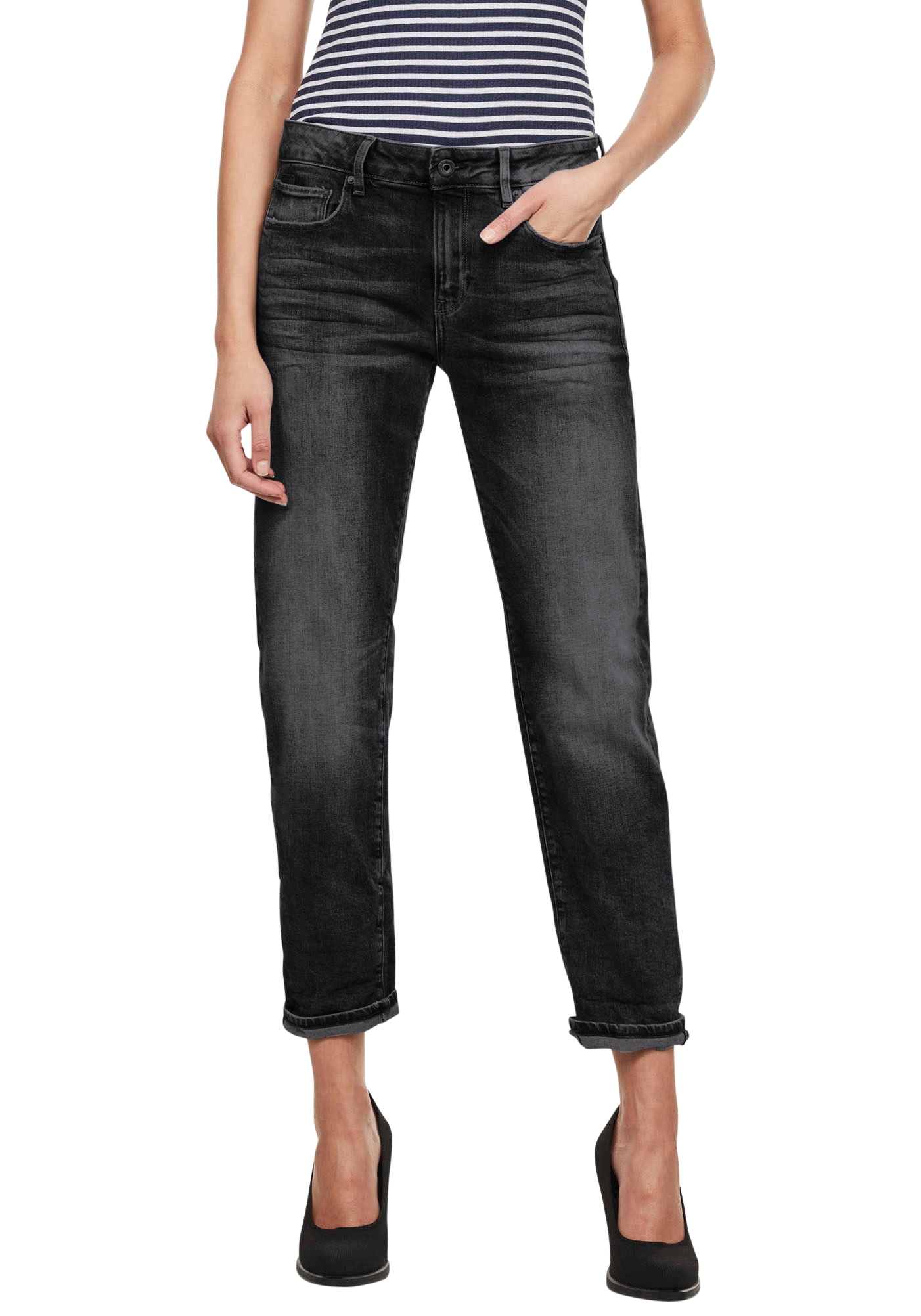 G-STAR Boyfriend-Jeans "Kate Boyfriend", mit authentischen Used Effekten günstig online kaufen