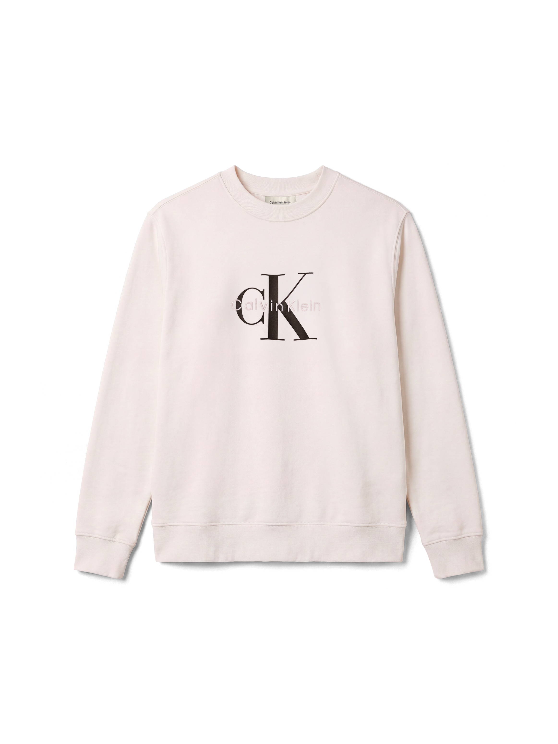 Calvin Klein Sweatshirt , Rundhalsausschnitt, Regular Fit, großer Logo-Print
