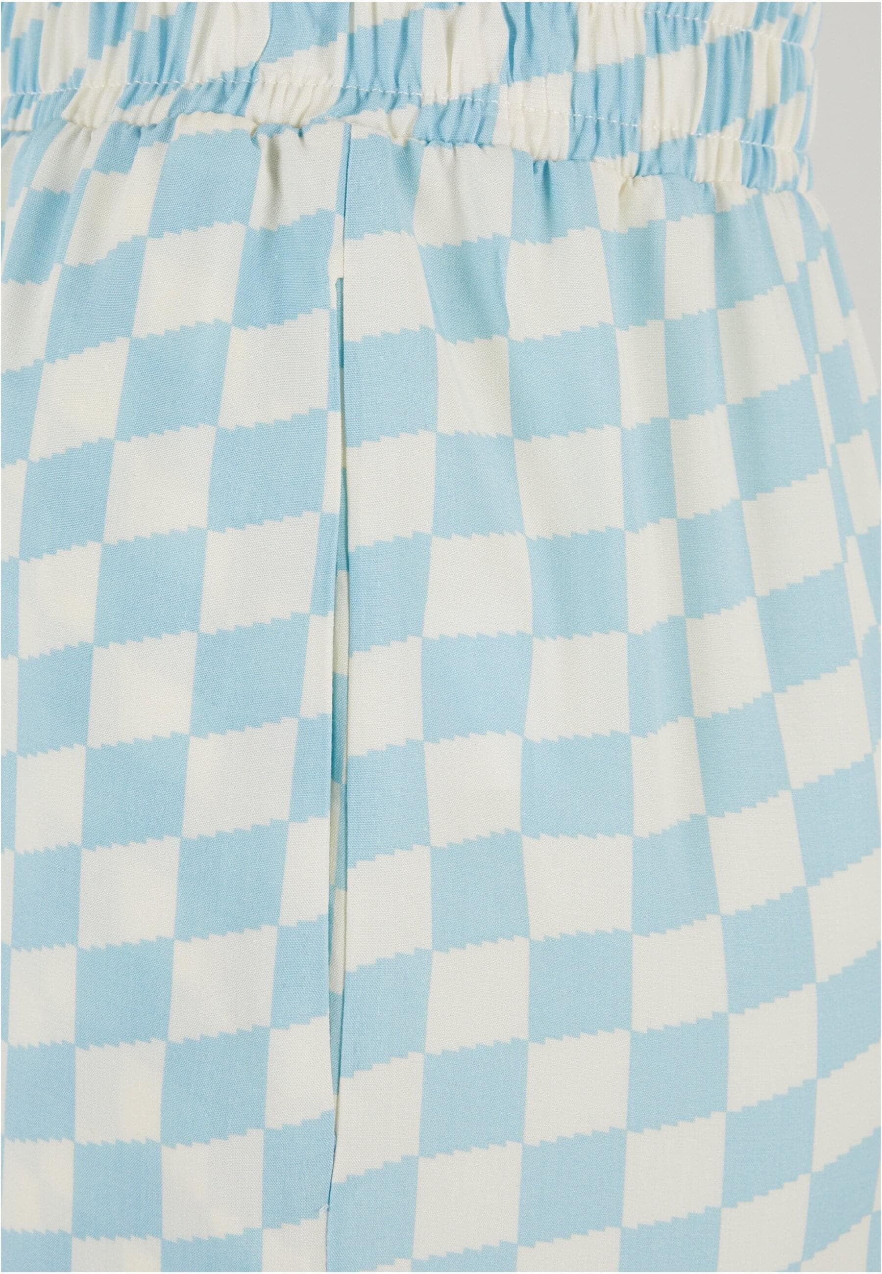 URBAN CLASSICS Stoffhose »Urban Classics Damen Ladies Viscose Resort Pants«, (1 tlg.)
