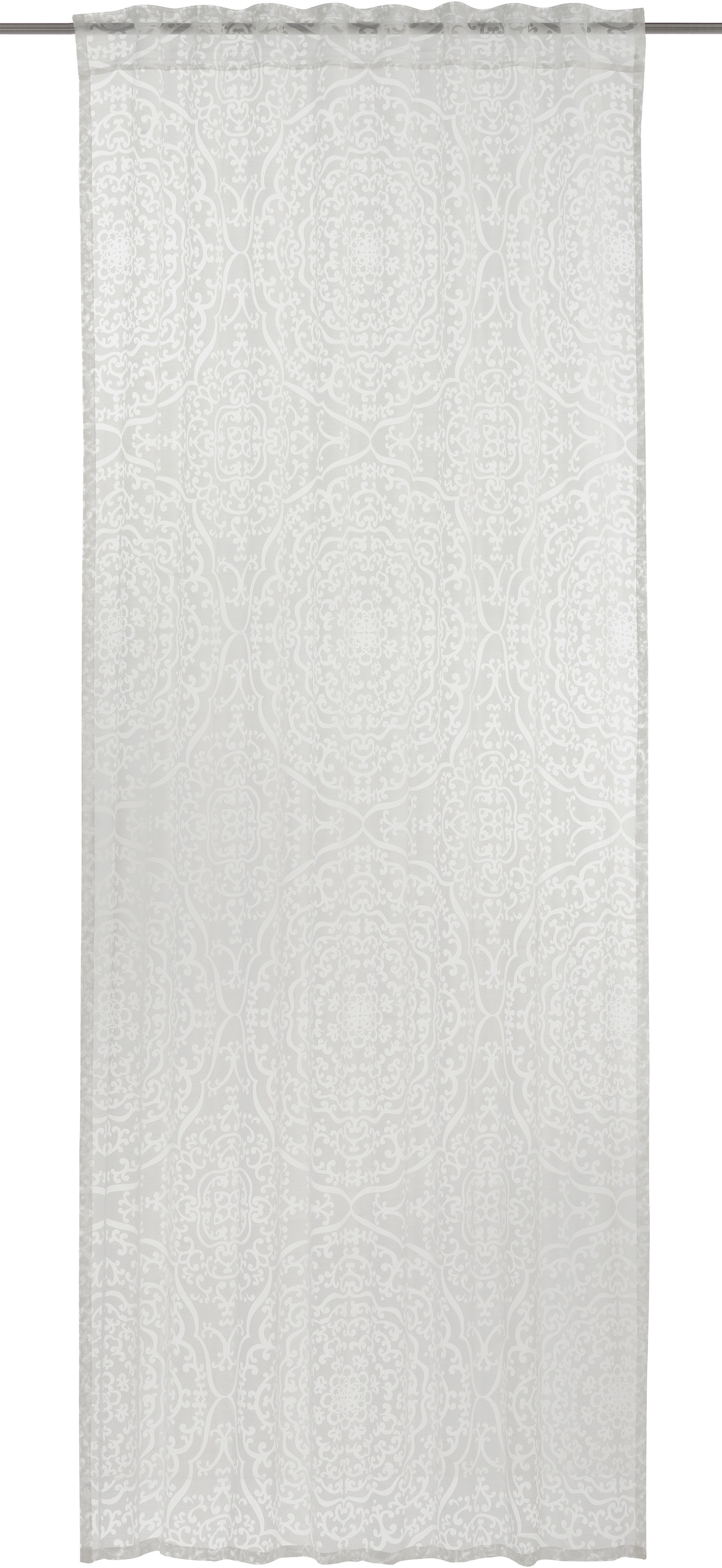 freundin Home Collection Gardine »Globetrotter 00 offwhite«, (1 St.)