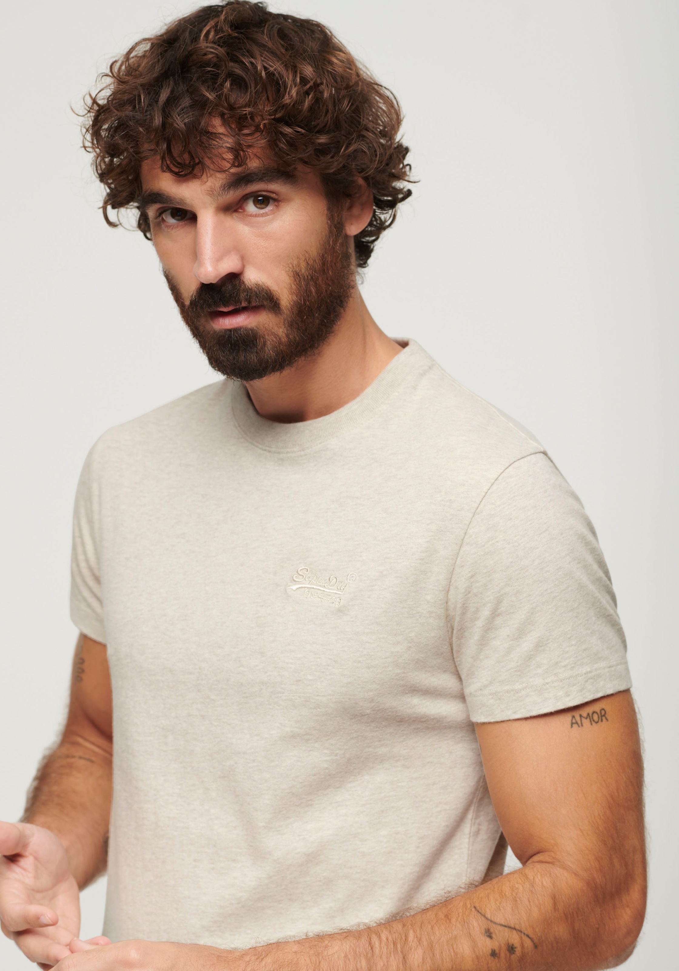 Superdry Rundhalsshirt »ESSENTIAL LOGO EMB TEE«