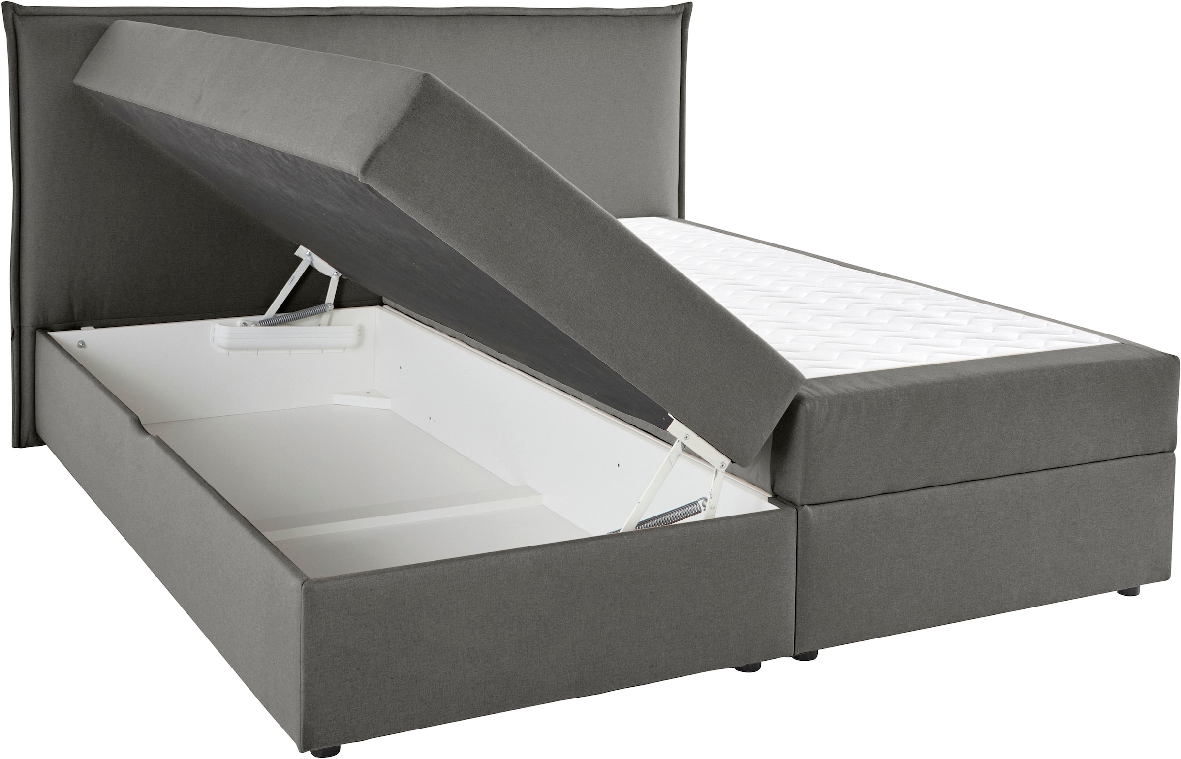 s.Oliver Boxbett »Alissia  inkl. Bettkasten und Topper- frei im Raum stellbar!« wahlweise mit Bonnell- oder TTFK-Matratze in H2, H3 o. H4 erhältlich