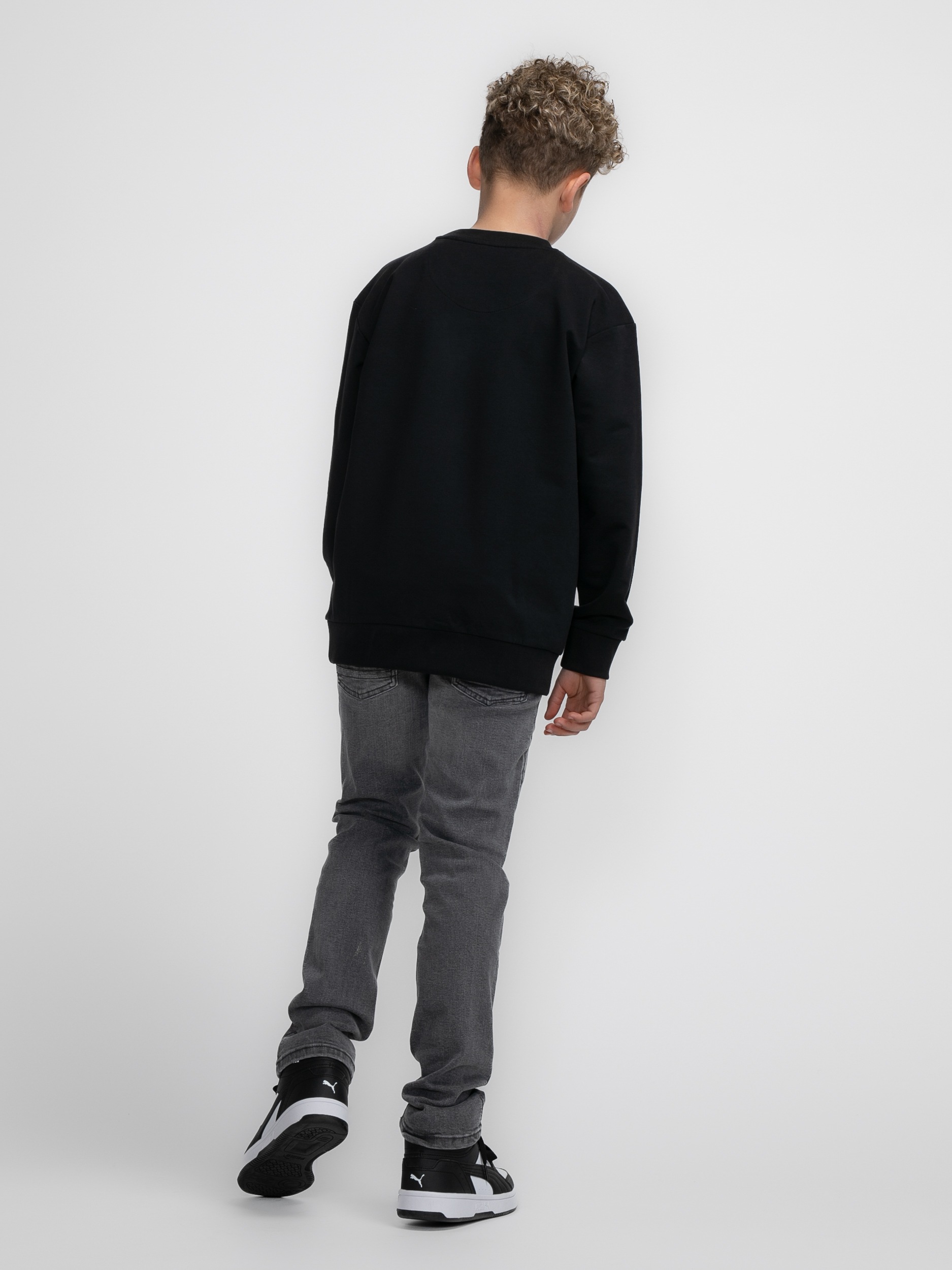 Petrol Industries Sweater, mit Prägung auf der Brust