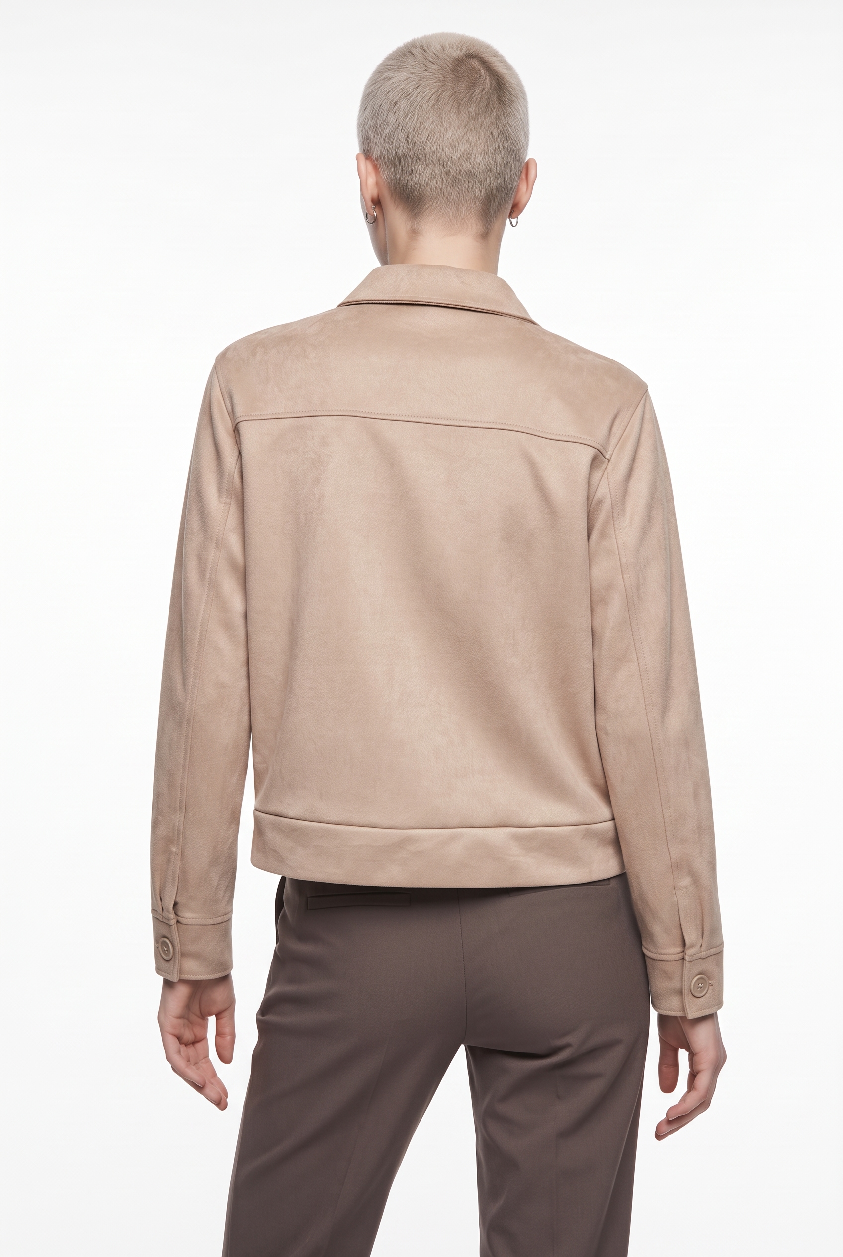 soyaconcept Kurzjacke »SC-HUDDA 1« Materialmix mit Stretch