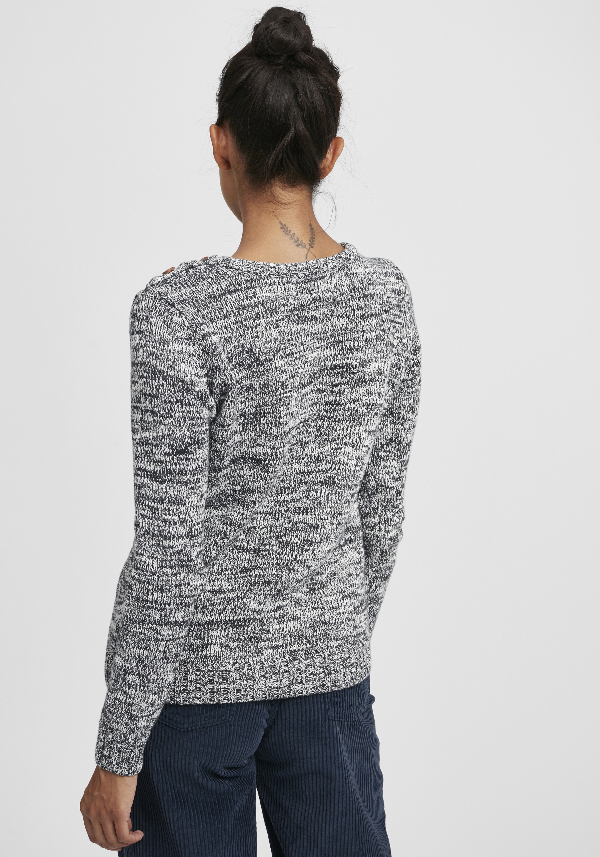 OXMO Strickfleece-Pullover »Strickpullover OXPhia«