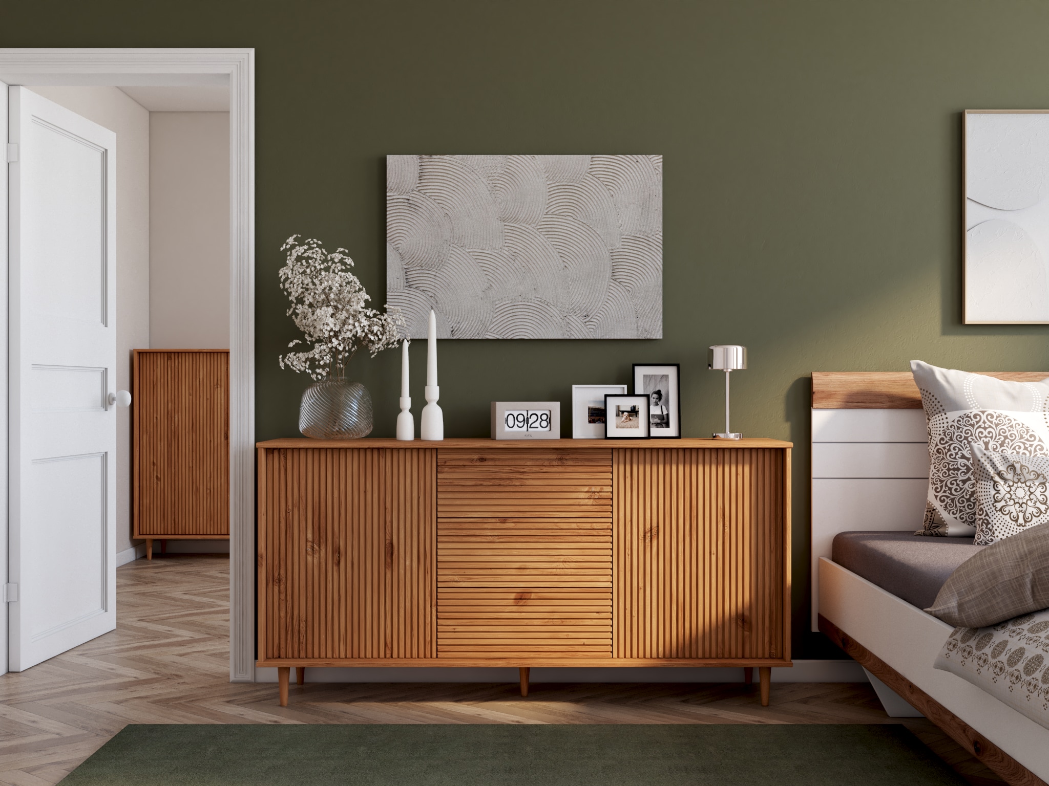 my home Teppich »Salsa« rechteckig 9 mm Höhe mit besonders weichem Flor, Kurzflor, im Vintage-Look, dichte Qualität