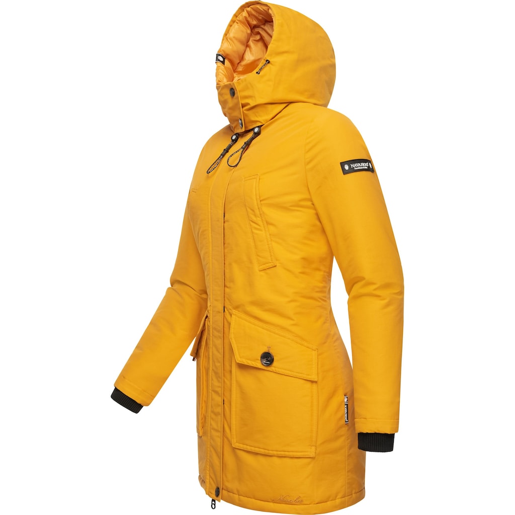 Navahoo Winterjacke »Blizzardstorm«, mit Kapuze