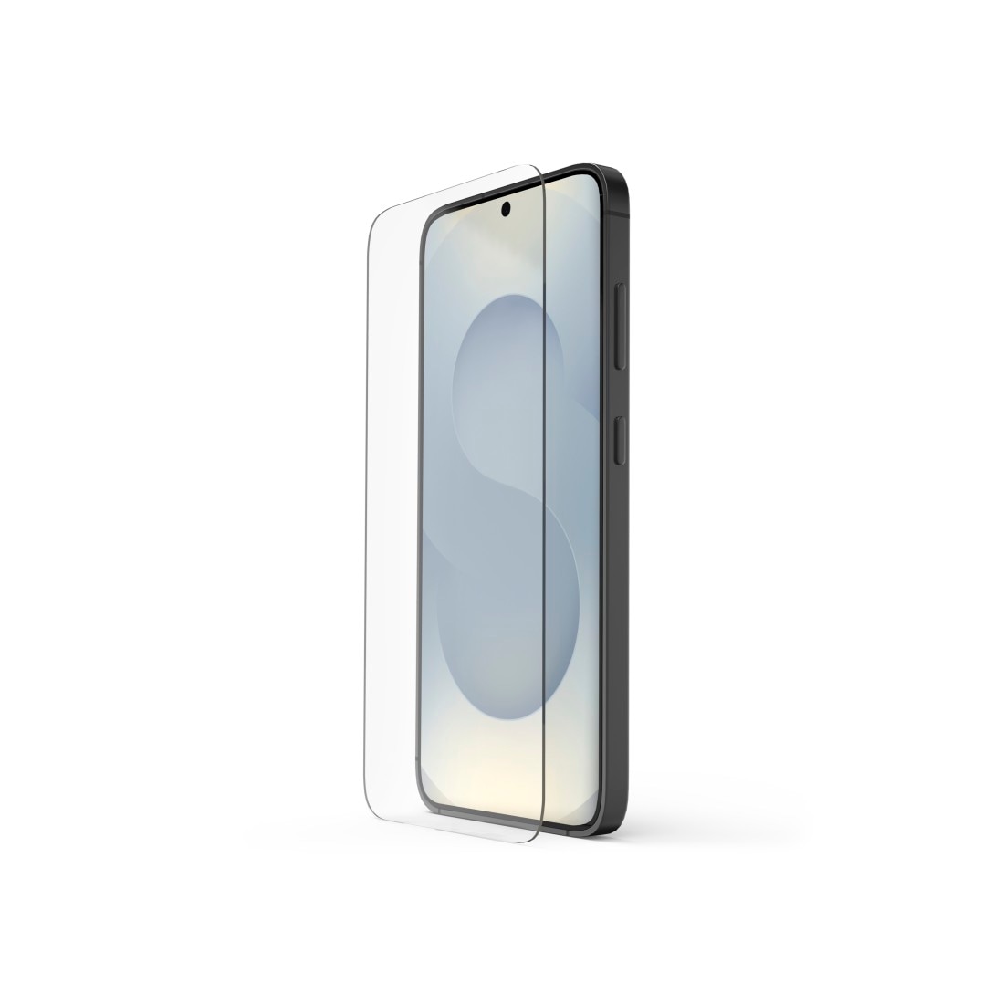 Hama Displayschutzglas »Displayschutz für Galaxy S25 Edge (Panzerglas ultraklar, Montagehilfe)«