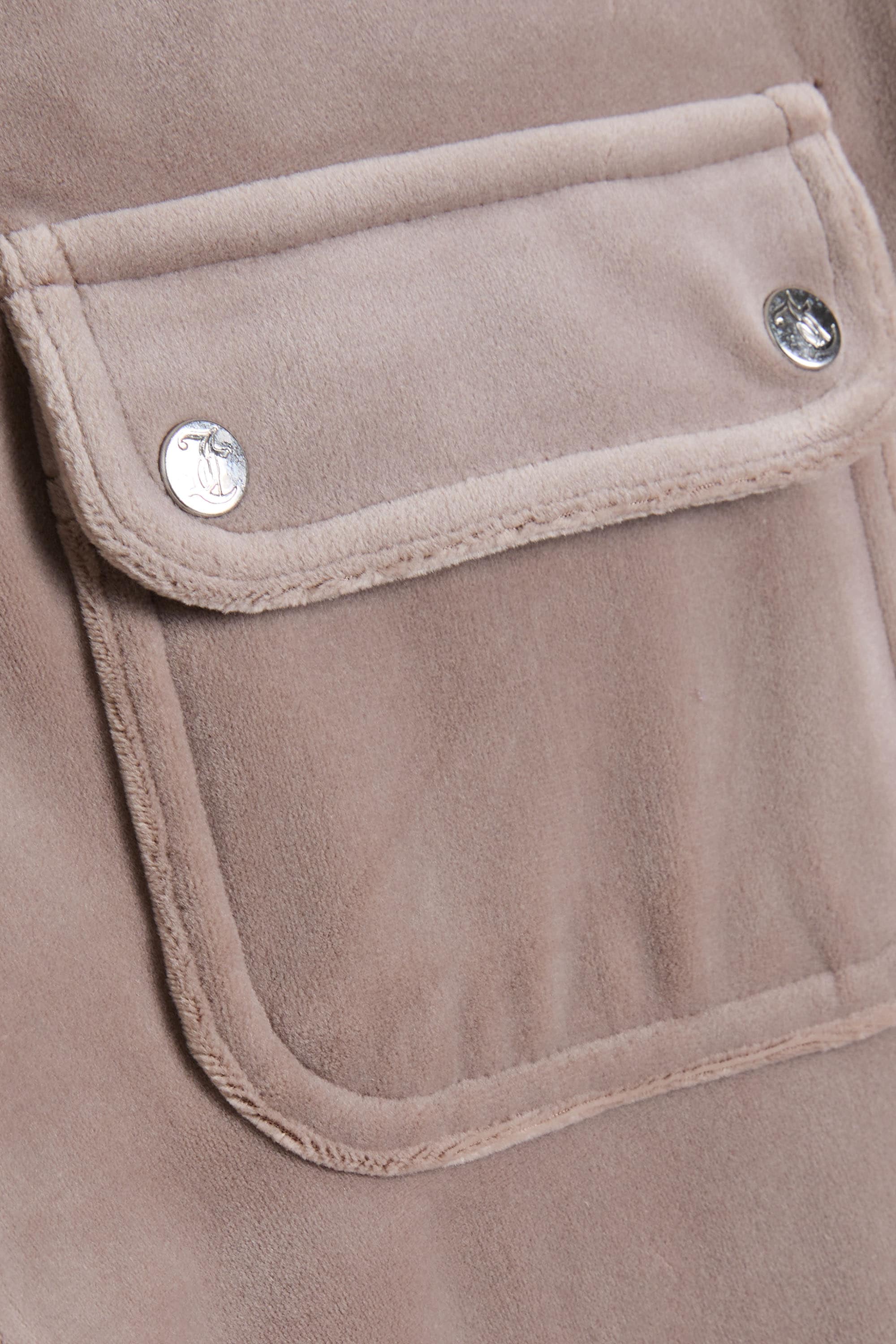 Juicy Couture Sweathose »LAYLA LOW RISE POCKETED FLARE PANT. Damen«  Trainingshose Damen, Sweathose, Velour, Jogginghose mit Glitzer, Sale