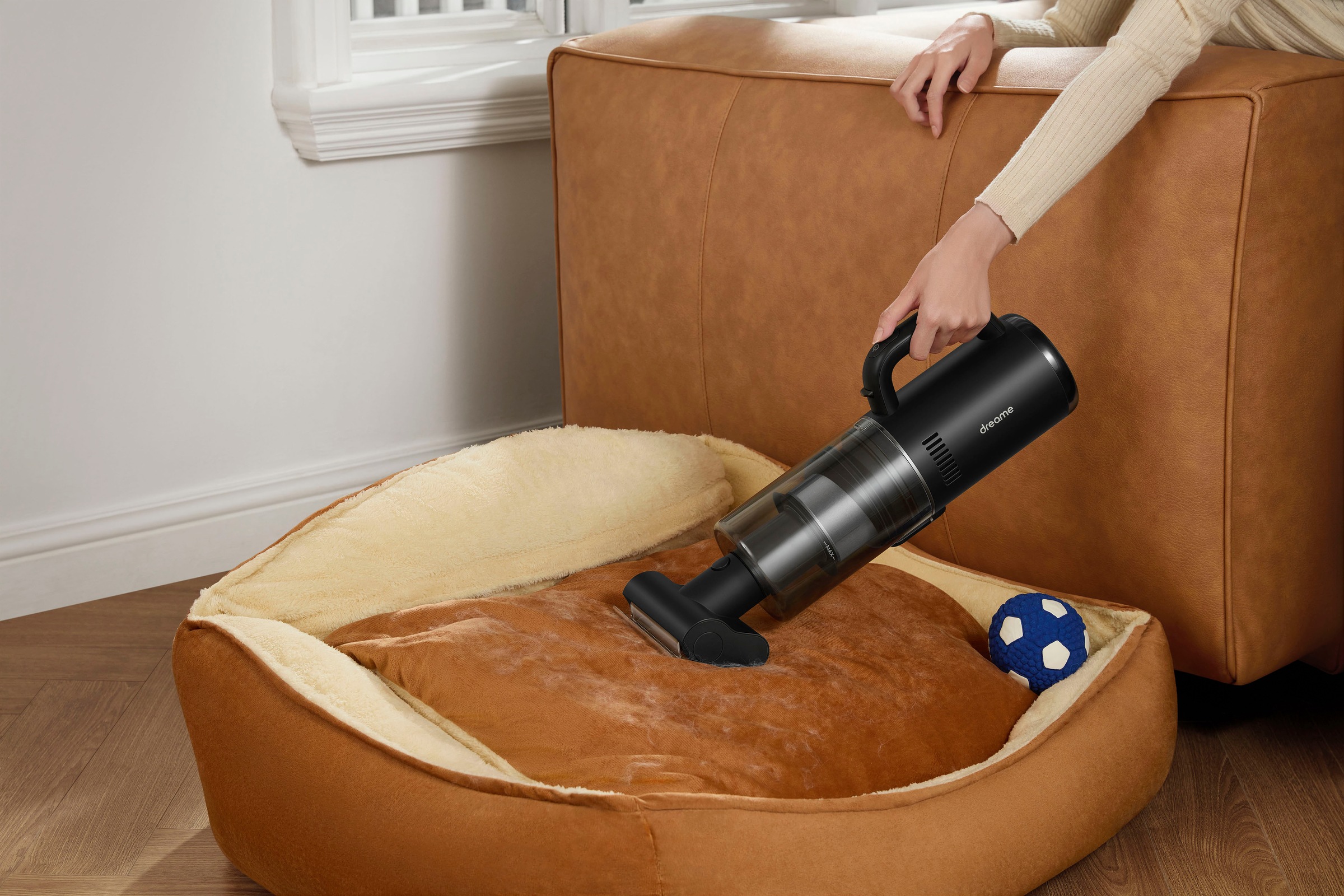 Dreame Nass-Trocken-Akkusauger »H12 Dual, 3 in 1: Nass-Trockensauger, Akkusauger, Handsauger,«, Heißlufttrocknung, starker Akku, Bürstenkopf mit Ränder-Reinigung